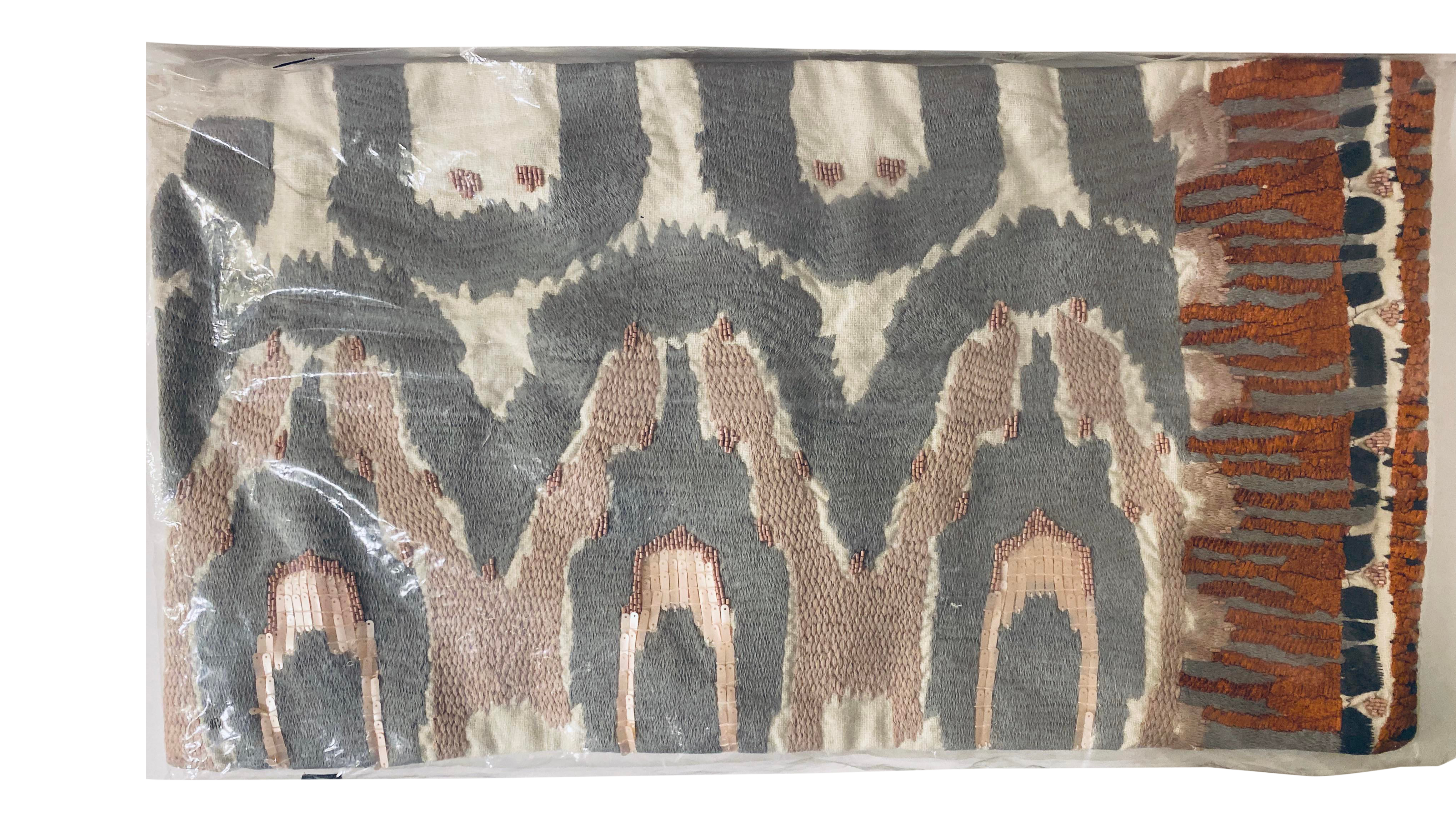West Elm Ikat Pillow Cover Chairish