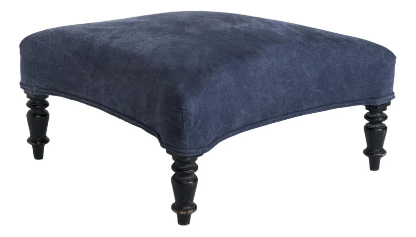 19th Century Napoleon III Style Stool or Foot Bench