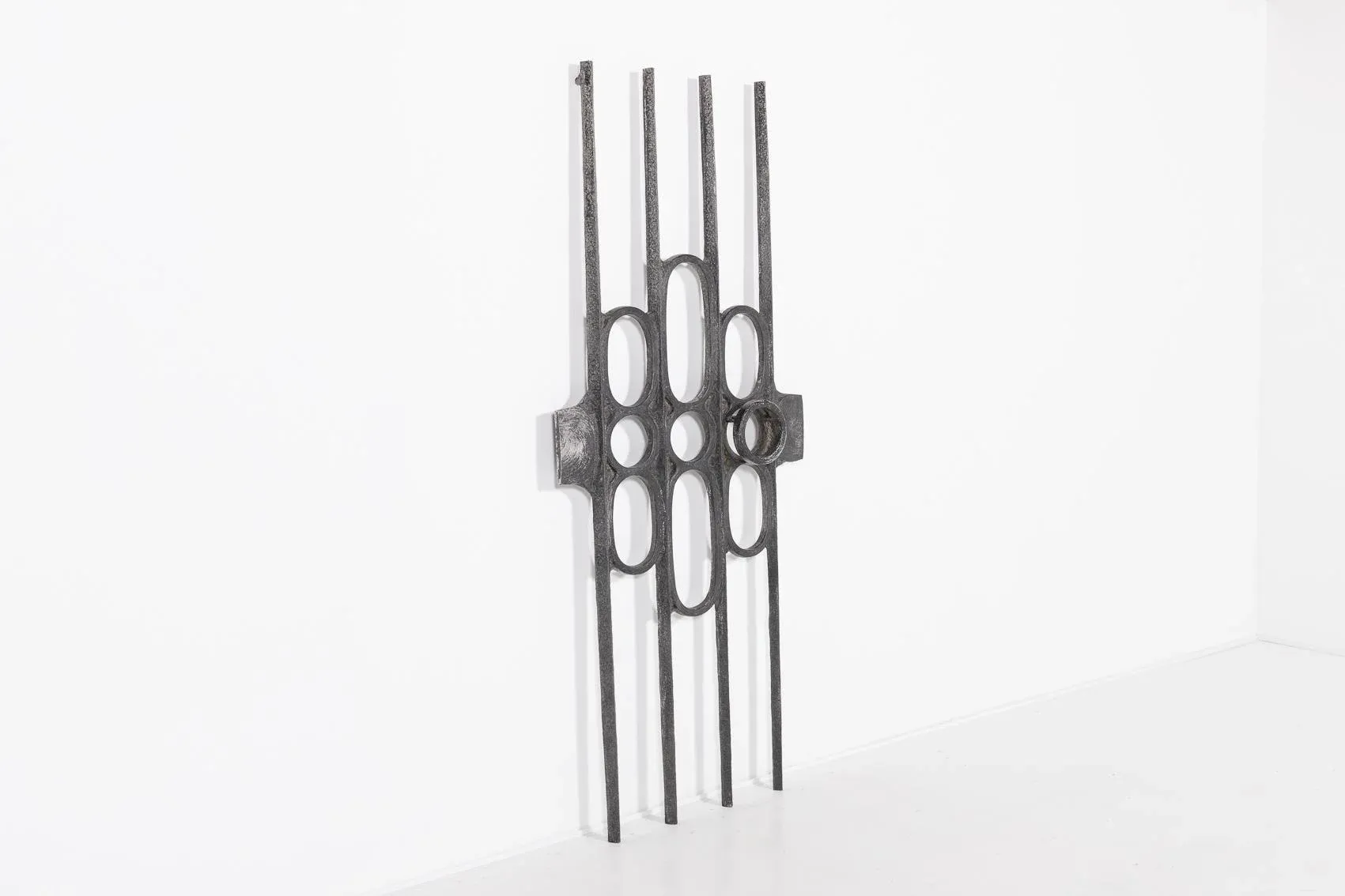 Brutalist Casted Door Fixture, Germany, 1980s