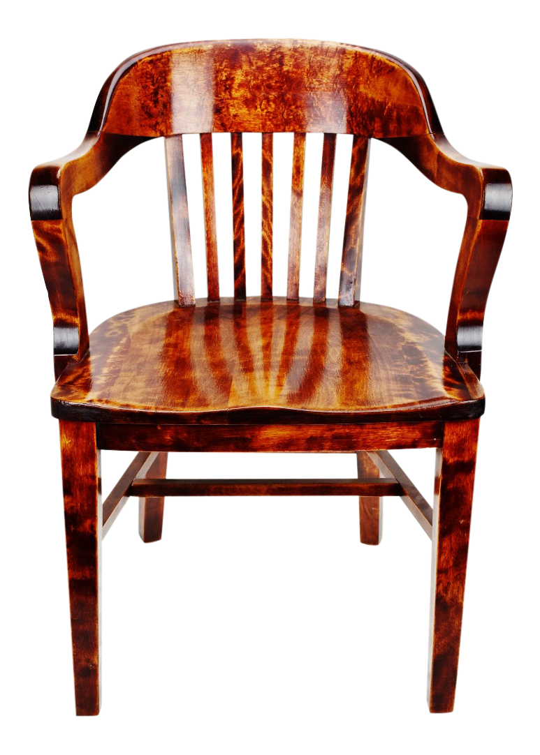 Antique Heywood Wakefield Wood Armchair Chairish
