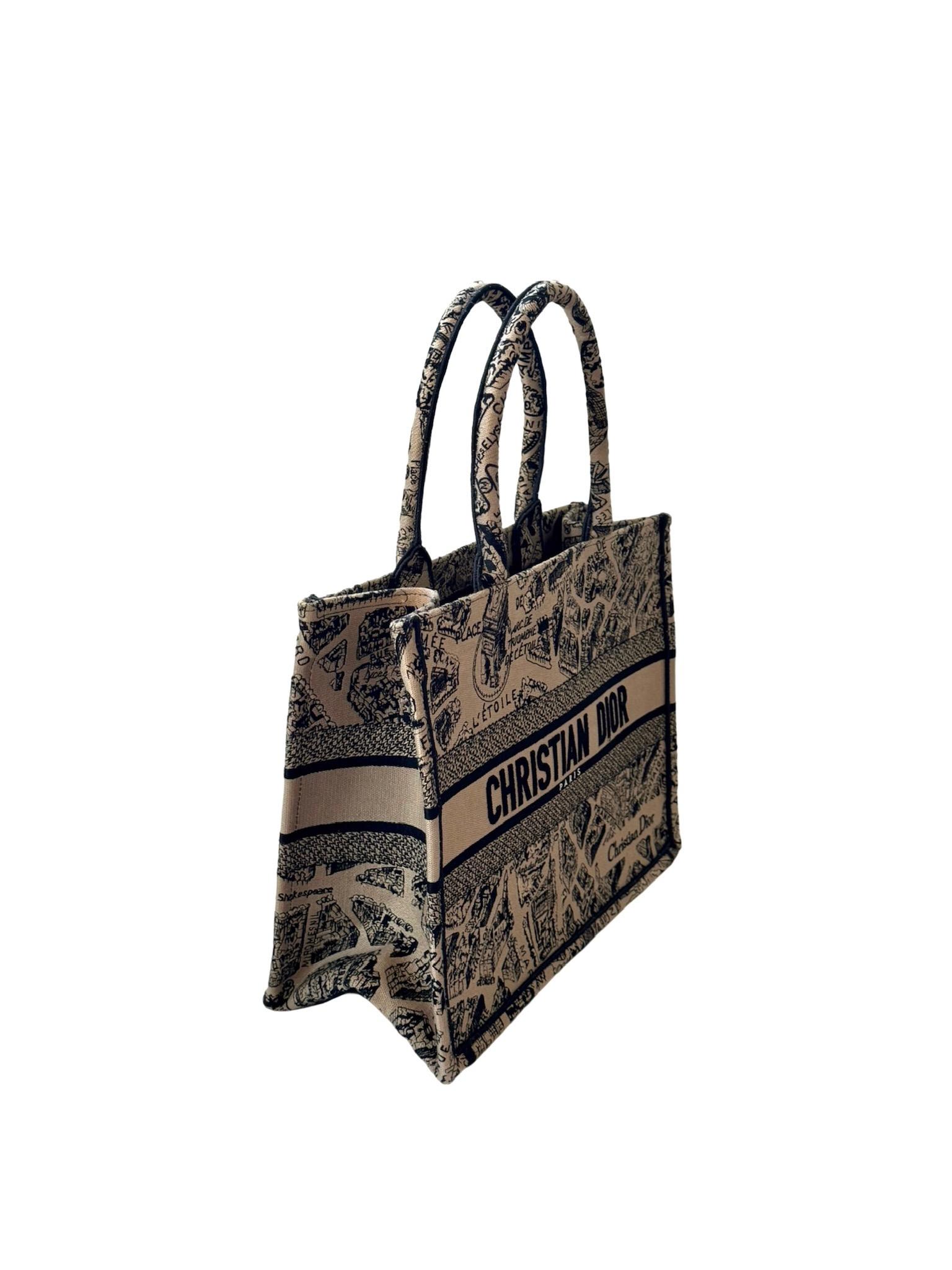Christian Dior Paris Medium Book Tote Bag | Chairish Christian Dior Paris Medium Book Tote Bag | Chairish