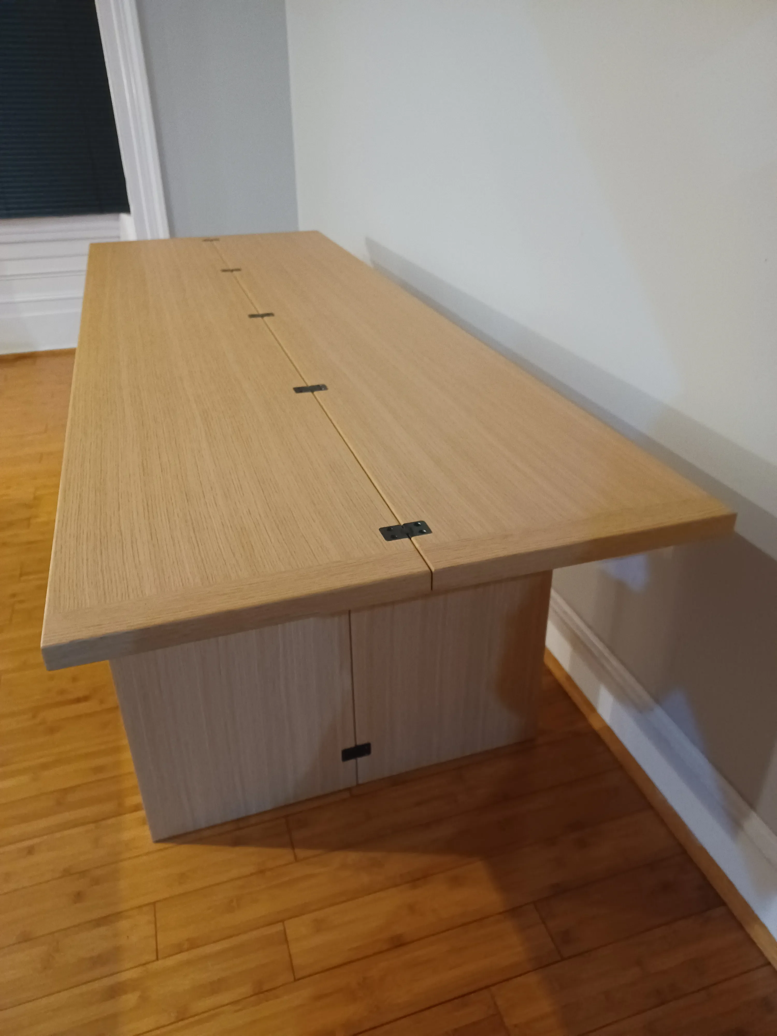 Mid-Century Piero De Martini for Cassina Minimalist Honey Oak La
