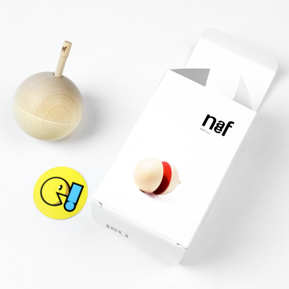 知育玩具 Naef Naef Spin spinning top maple wooden toy game optic Keita