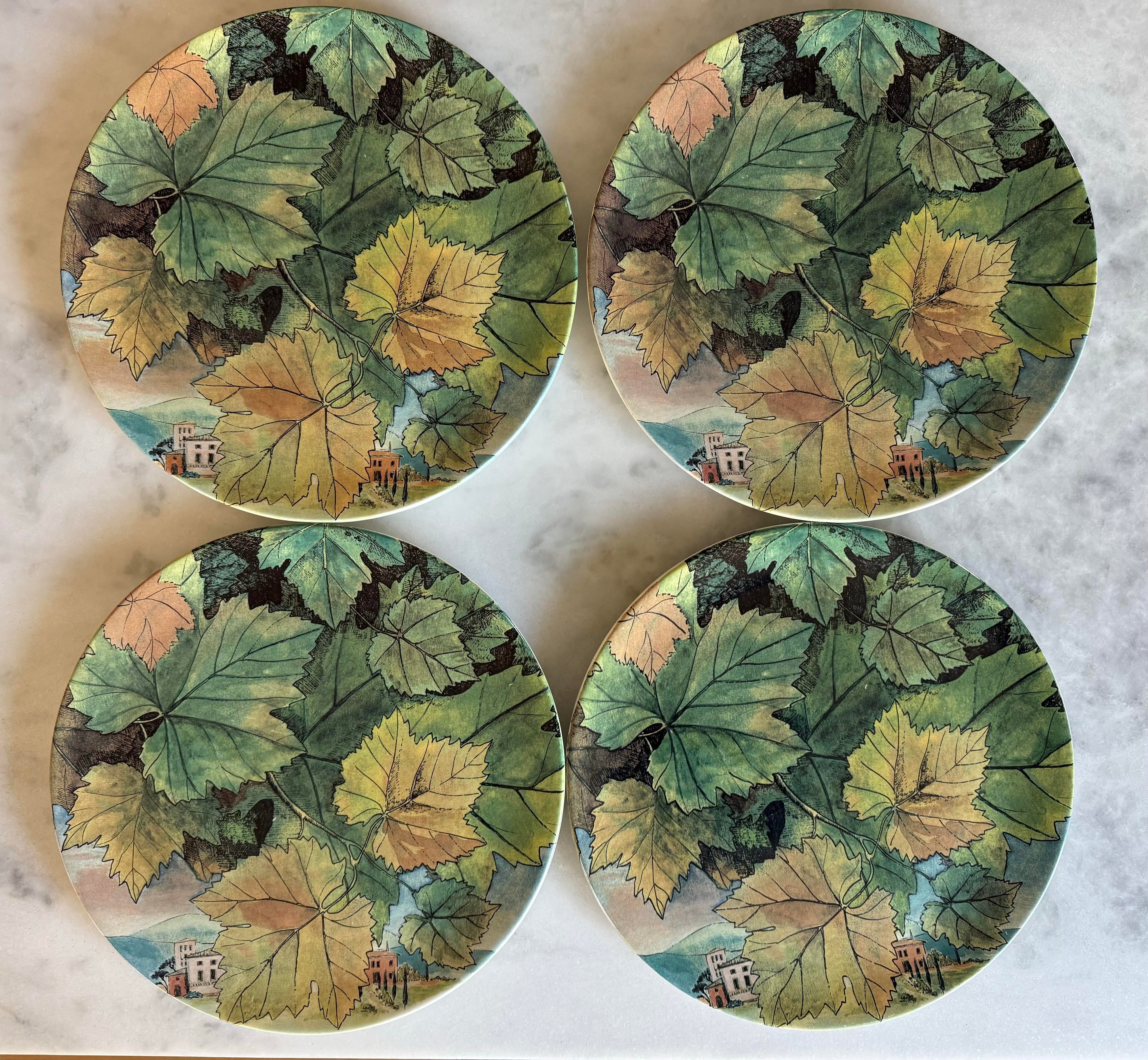 Gien ジアン 大皿 フェイヤージュ Feuillage柄 プレート Gien ジアン 大皿 フェイヤージュ Feuillage柄 プレート Fleurs d