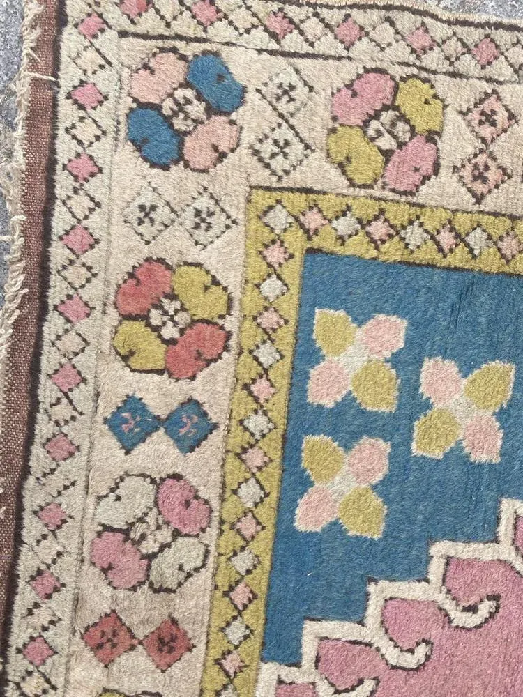 Vintage Turkish Kars Rug
