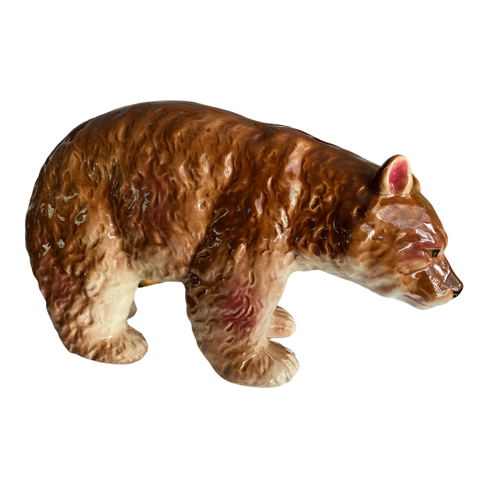 1940's Nippon Yoko Boeki Porcelain American Bear Statue Chairish