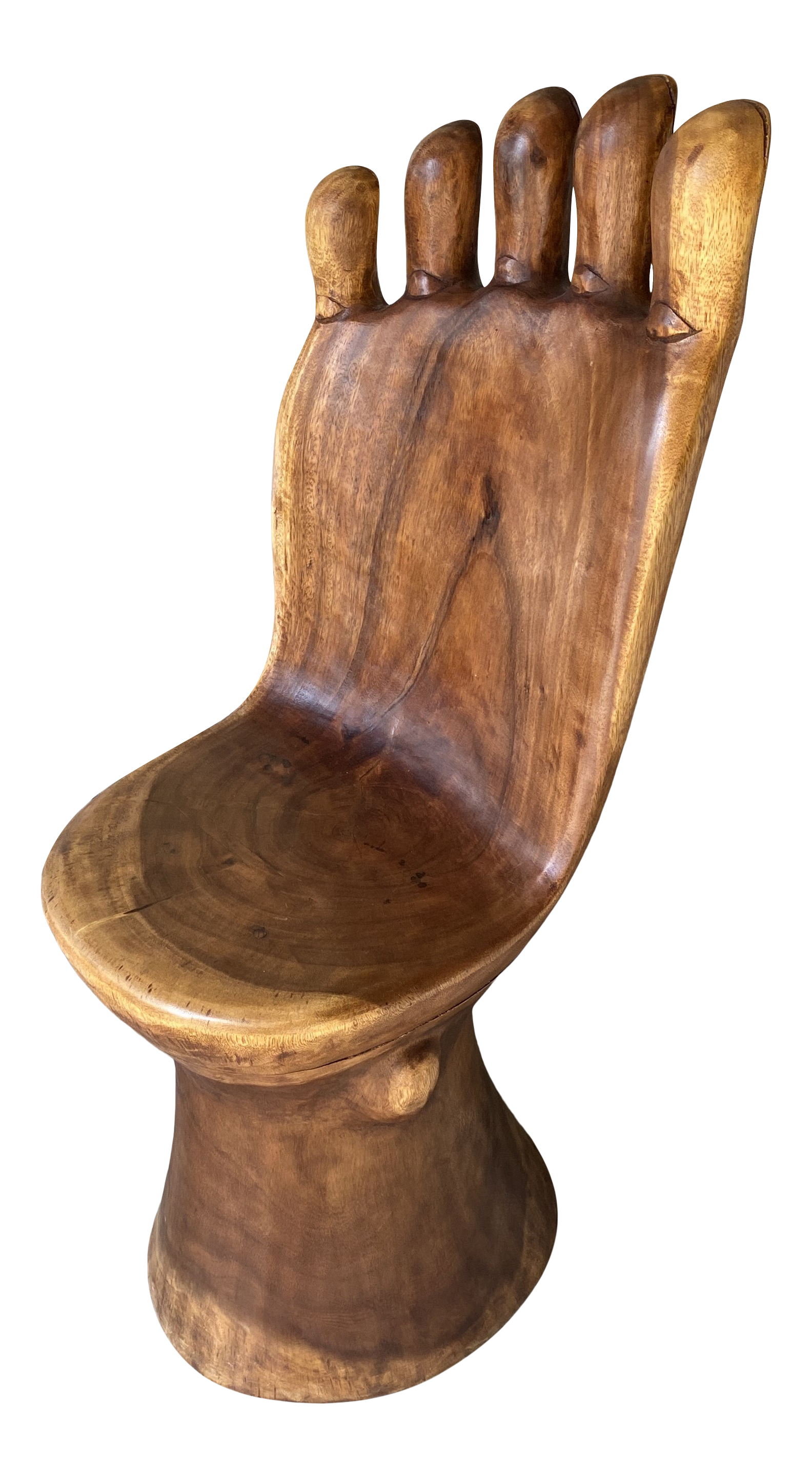 Pedro Friedeberg Style Wooden Foot Chair