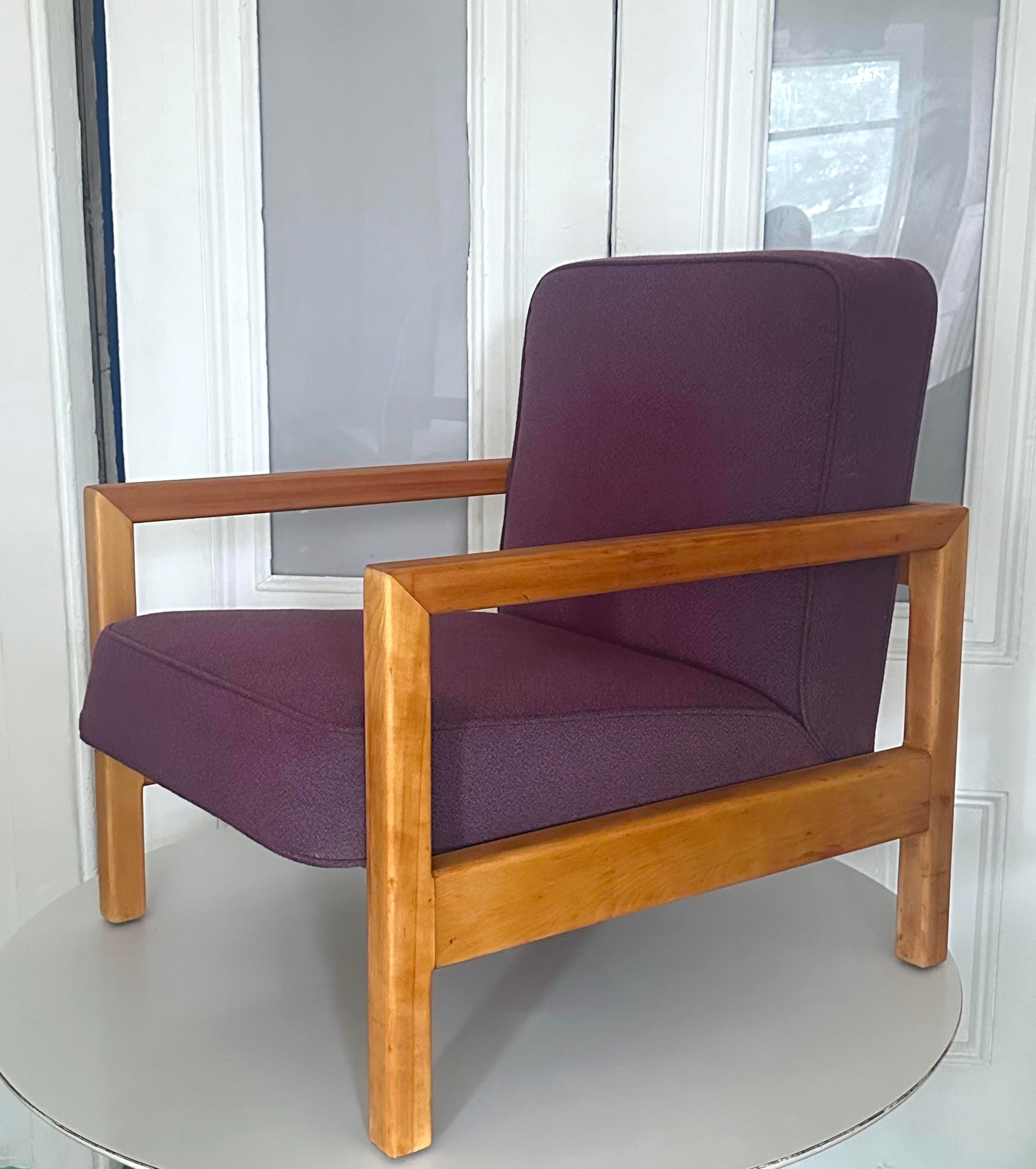 1950s George Nelson Cube Arm Chair for Herman Miller Mid 1950s George Nelson Cube Arm Chair for Herman Miller Mid