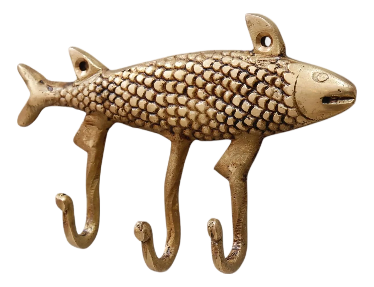 brown fish from fish hooks DEKFISH CMD Fish Hooks - Scary cat