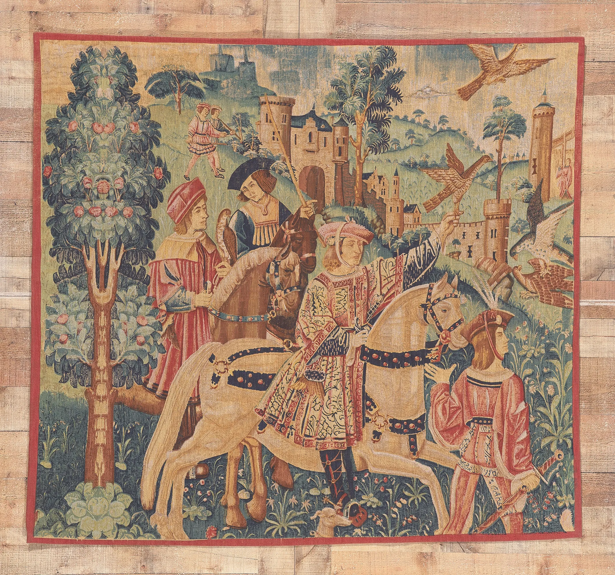 Medieval art online tapestry