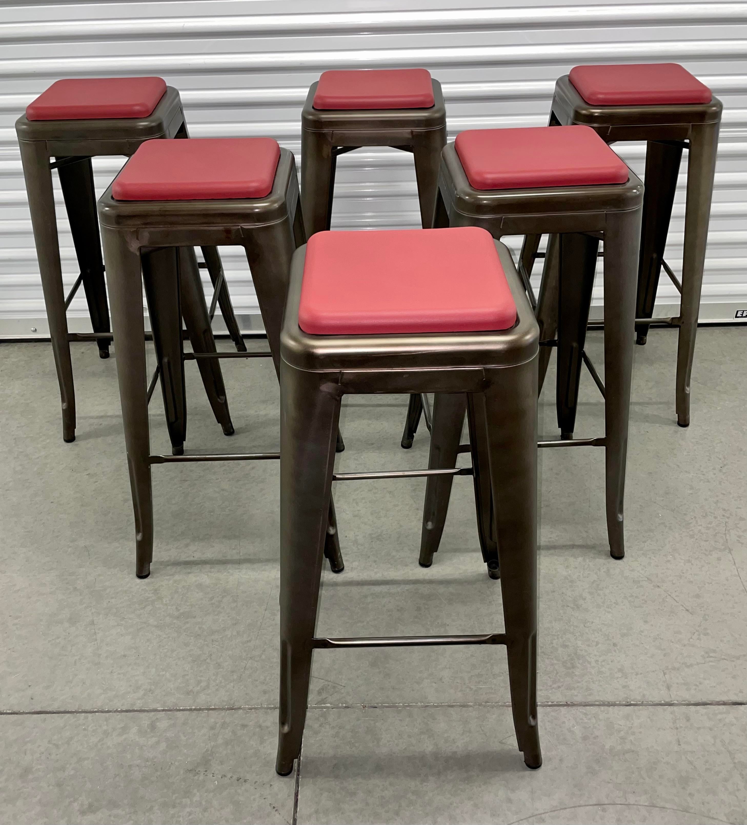 Metal bar stool cushions new arrivals