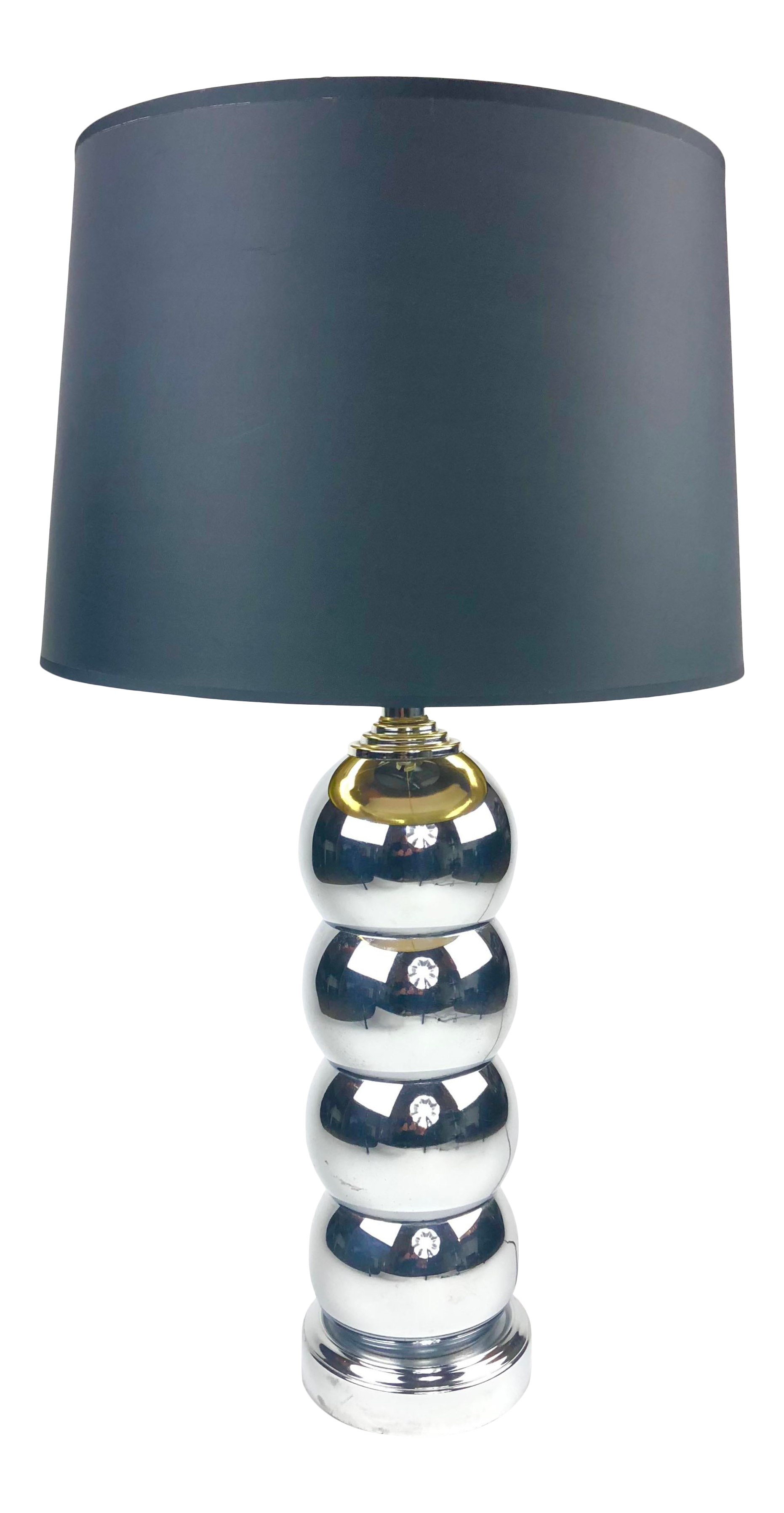 chrome ball table lamp