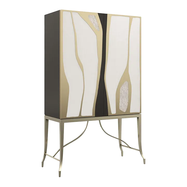 Modern Bar Cabinet | Chairish