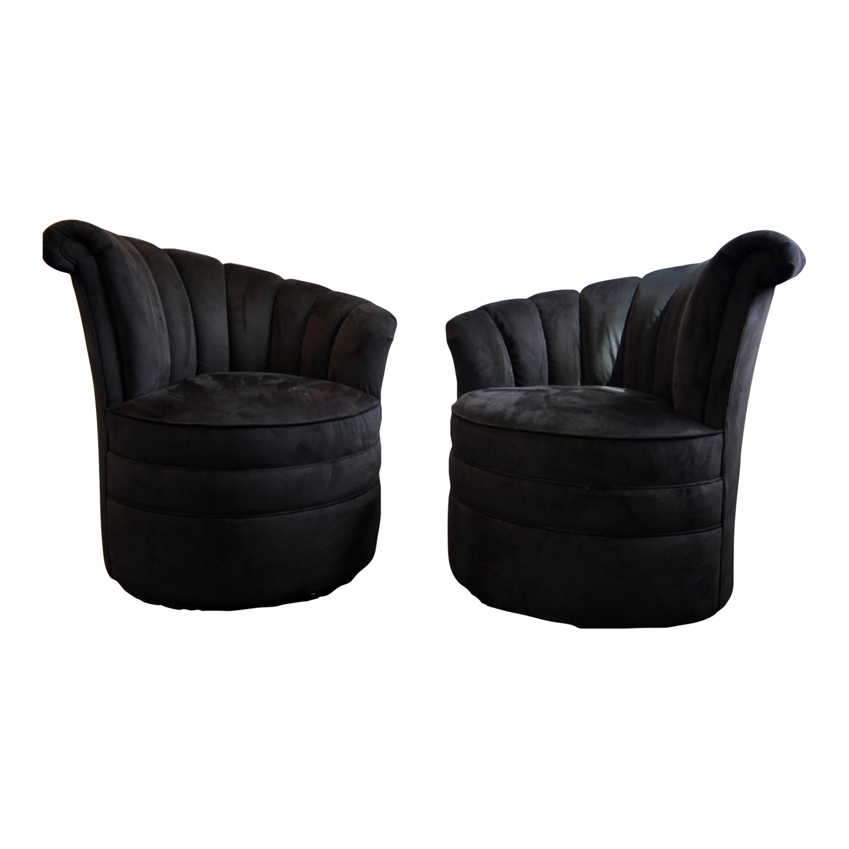 Thomasville Starlet Swivel Chairs Chairish