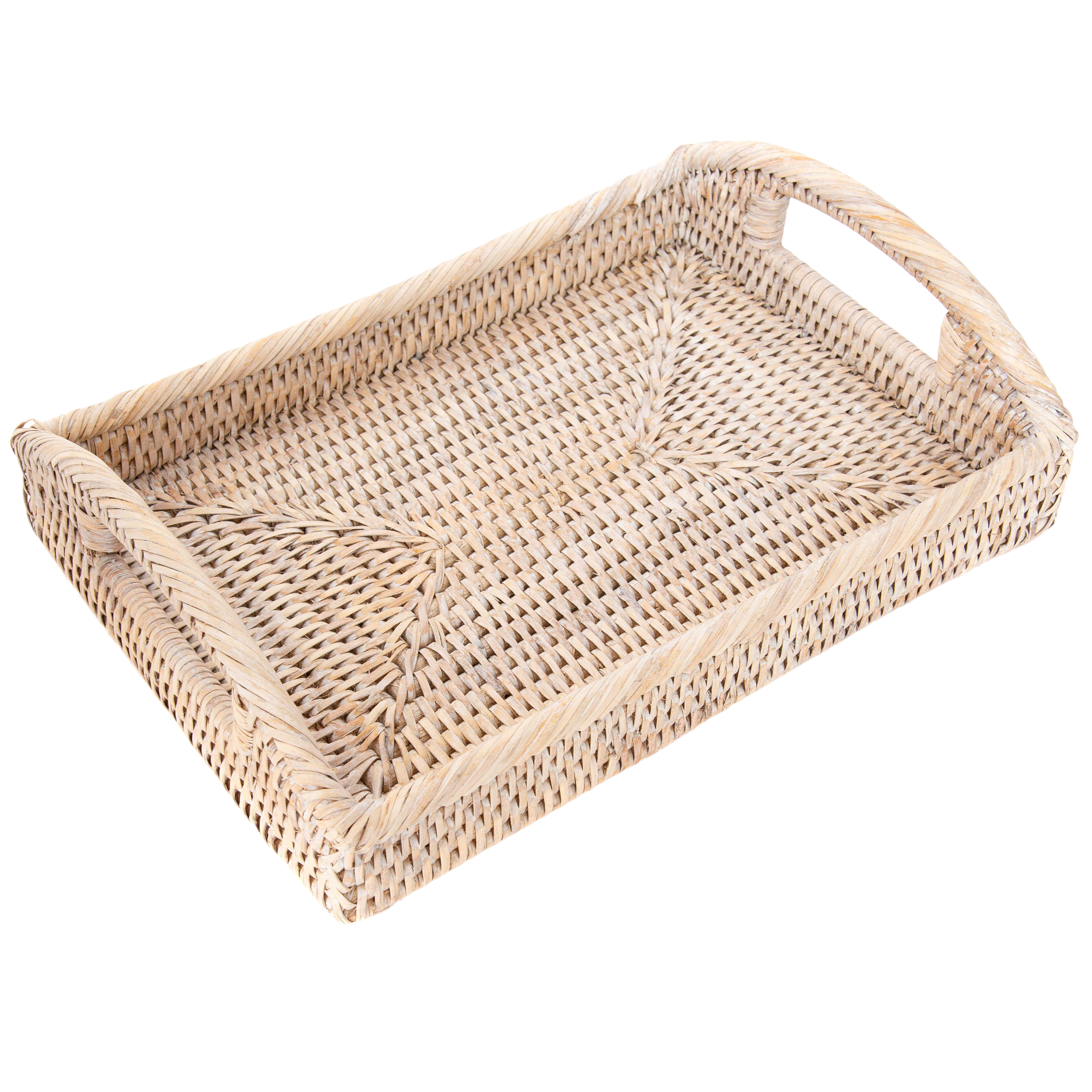 Artifacts Rattan Rectangular Vanity Tray Chairish
