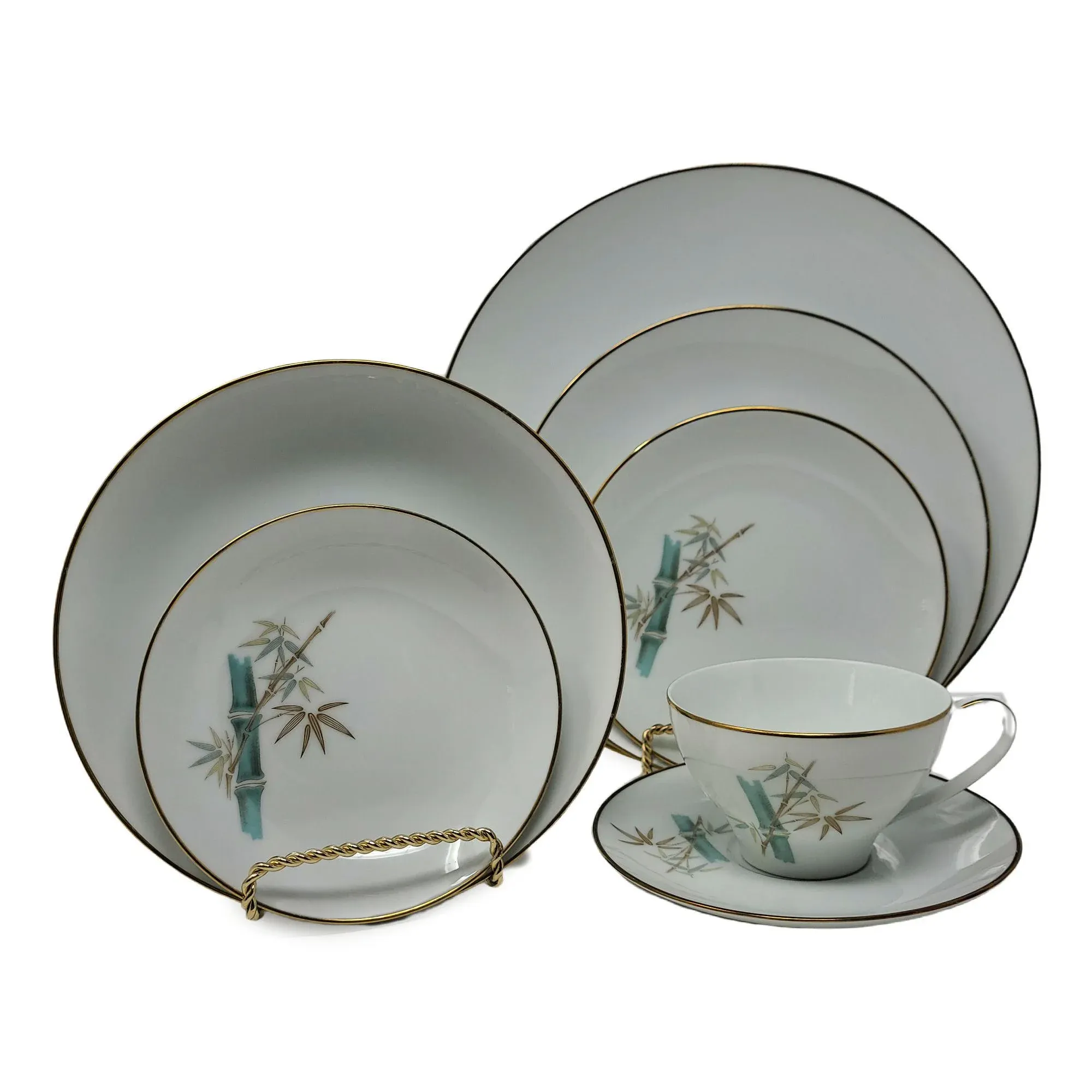 Dinner Plates Noritake China Oriental 6341 Made in Japan 1960s