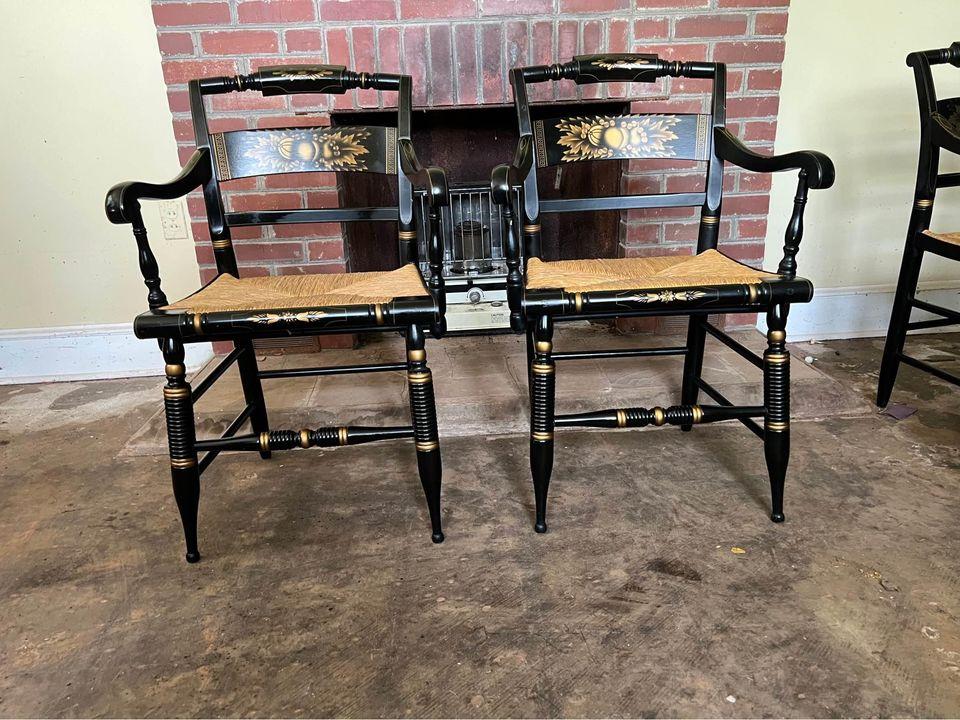 Arm Chairs Antique Hitchcock Chairs Vintage Hitchcock Arm Chair