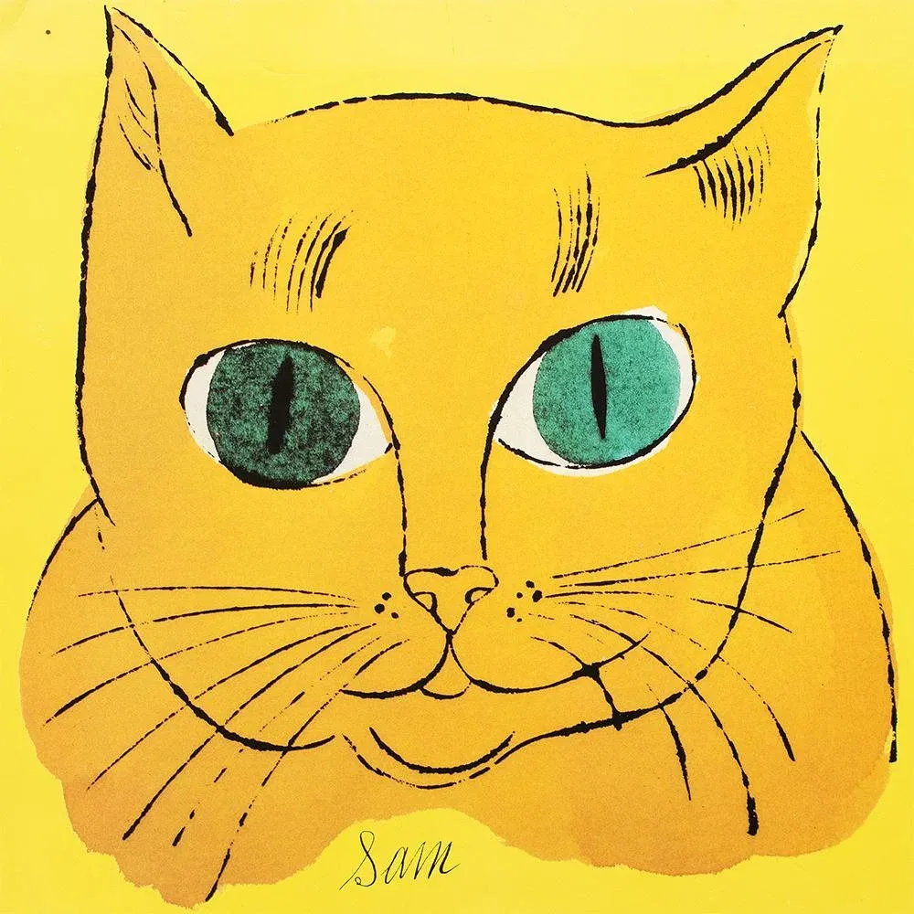 アンディ　ウォーホル　Sam 1993-andy-warhol-25-cats-name-