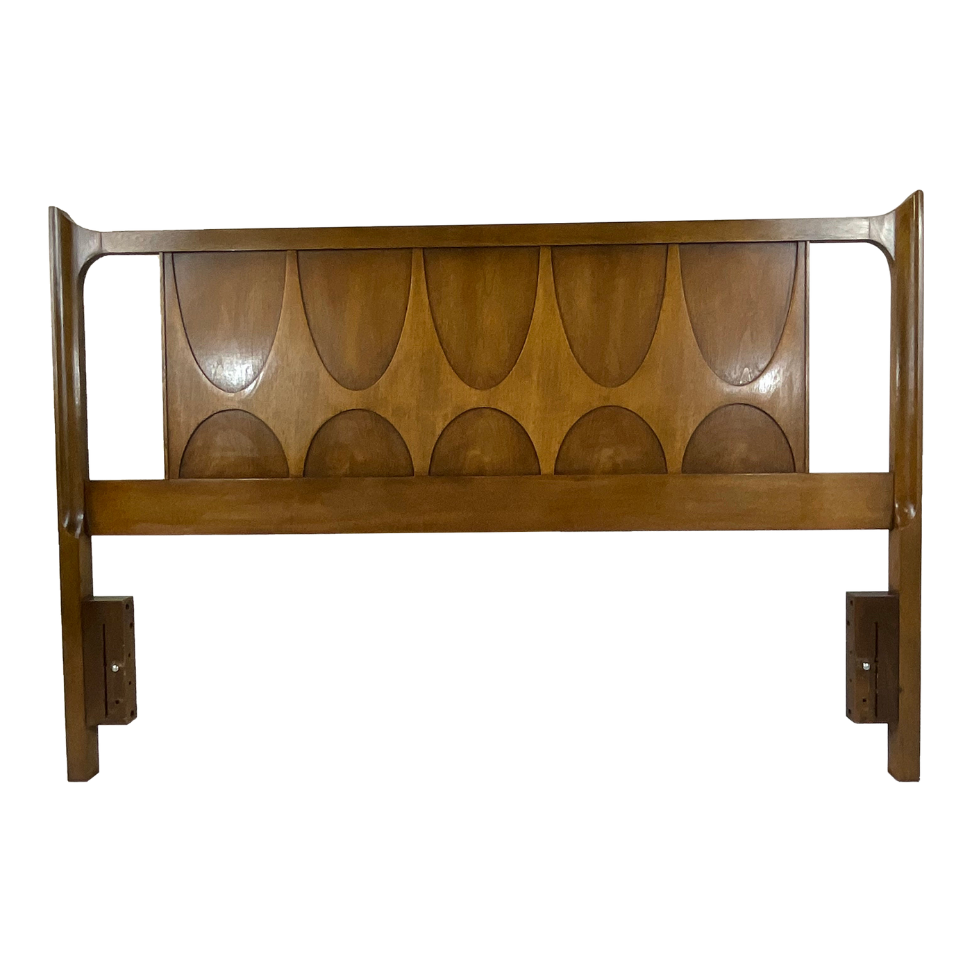 1960s MidCentury Modern Broyhill Brasília QueenFull Headboard. Chairish