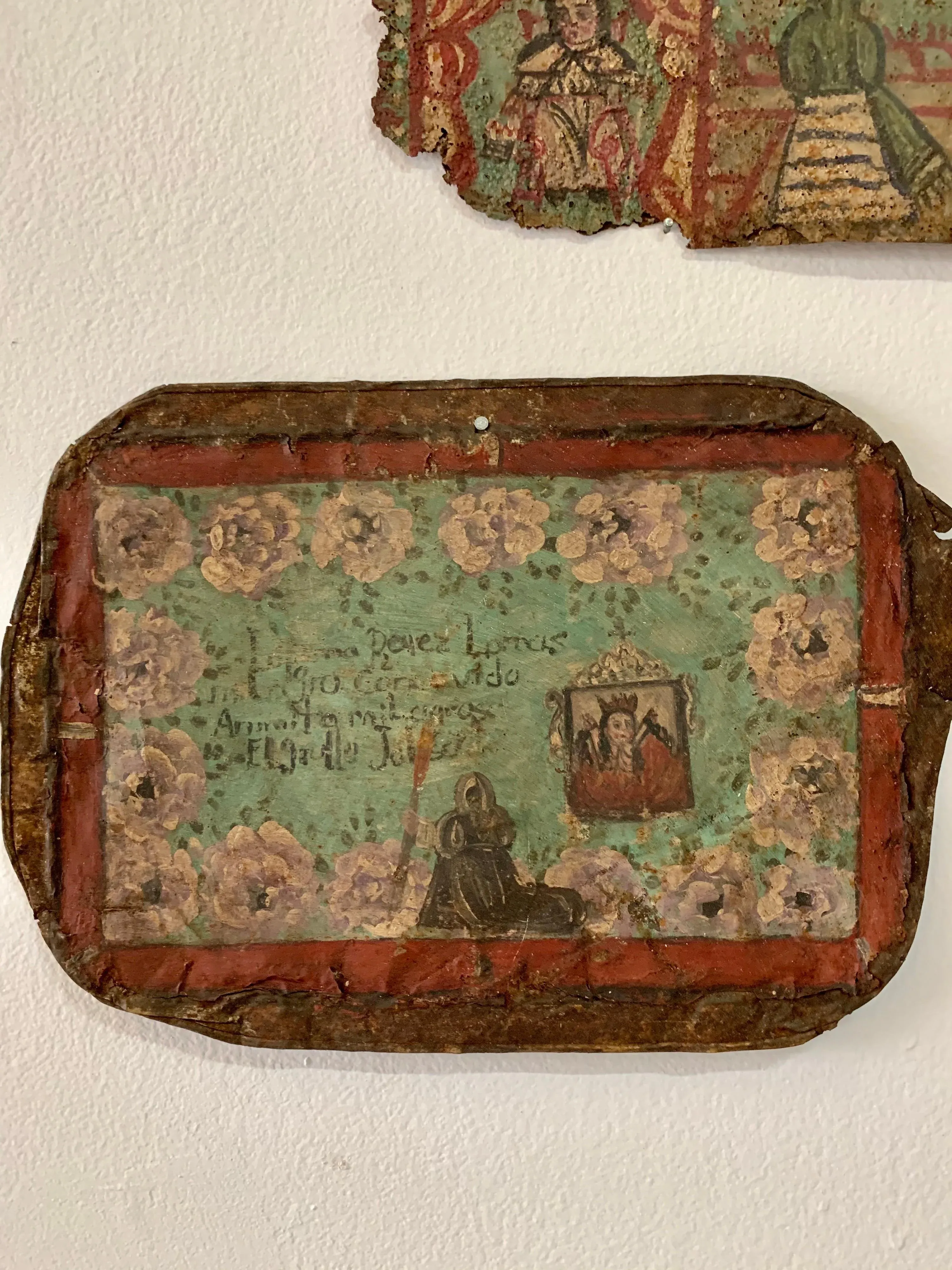 Collection of Mexican Prayer Plaques \