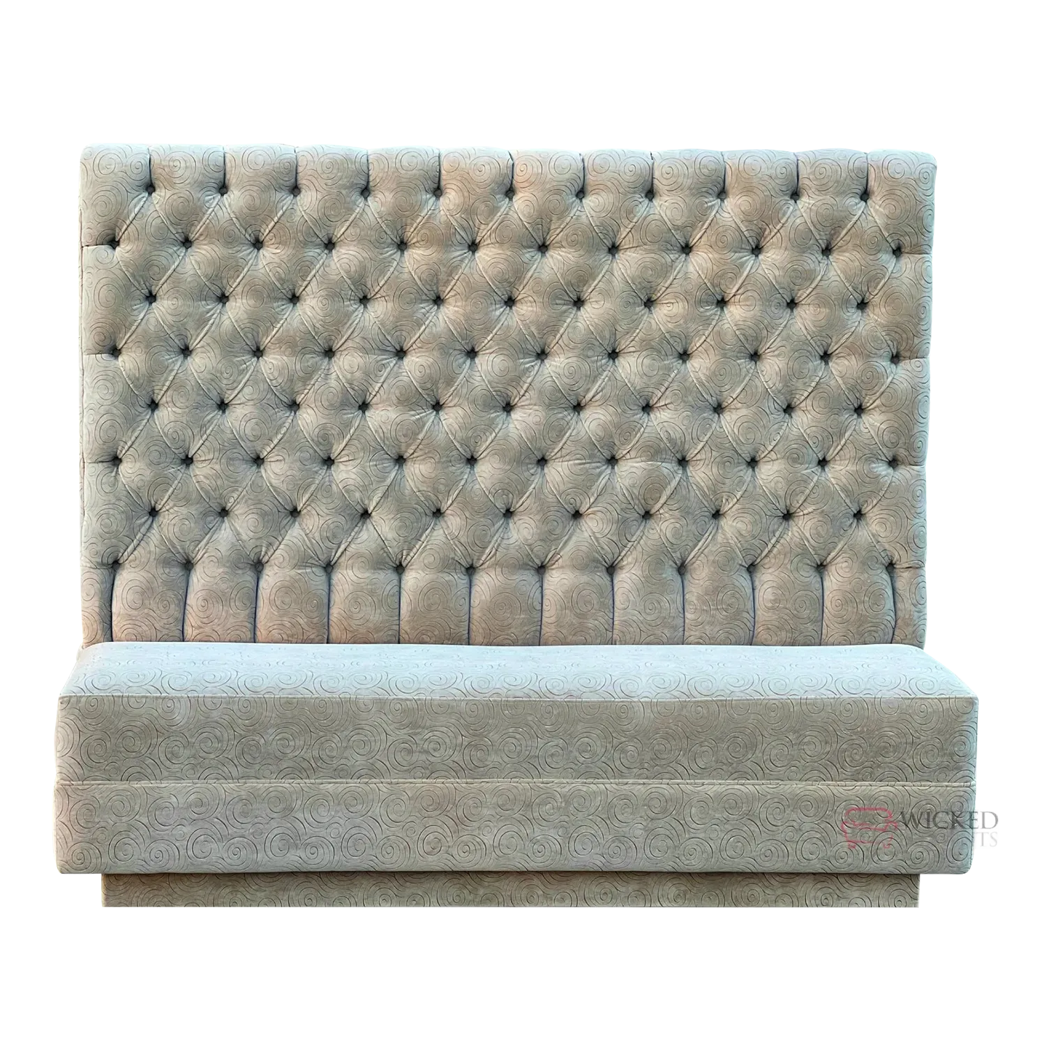 Wicked Elements High Back Upholstered Banquette Chairish