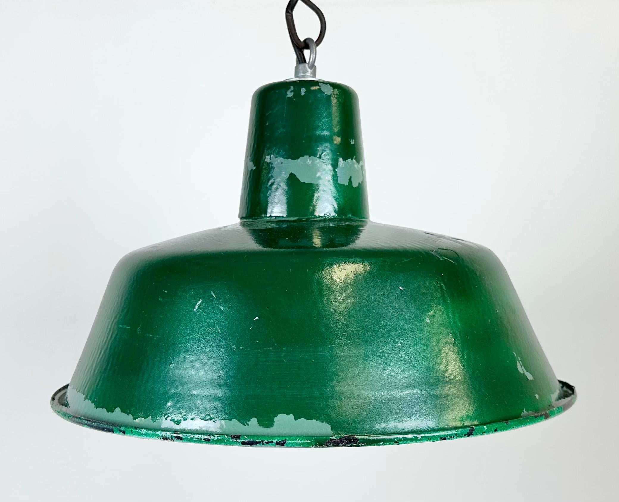 Industrial Factory Pendant Lamp, 1960s