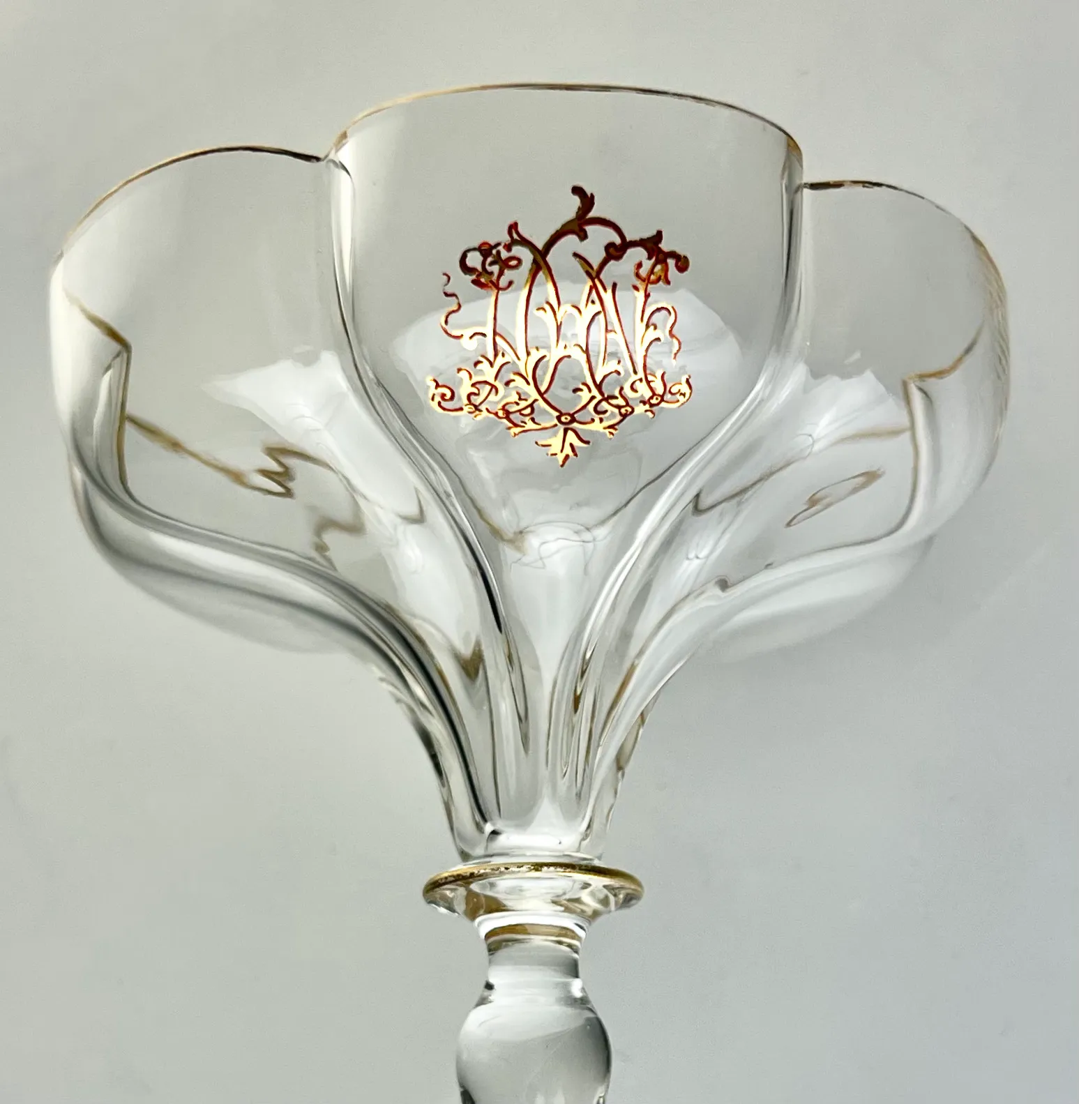 Antique J & L Lobmeyr Champagne/Cocktail Coupes - Set of 6