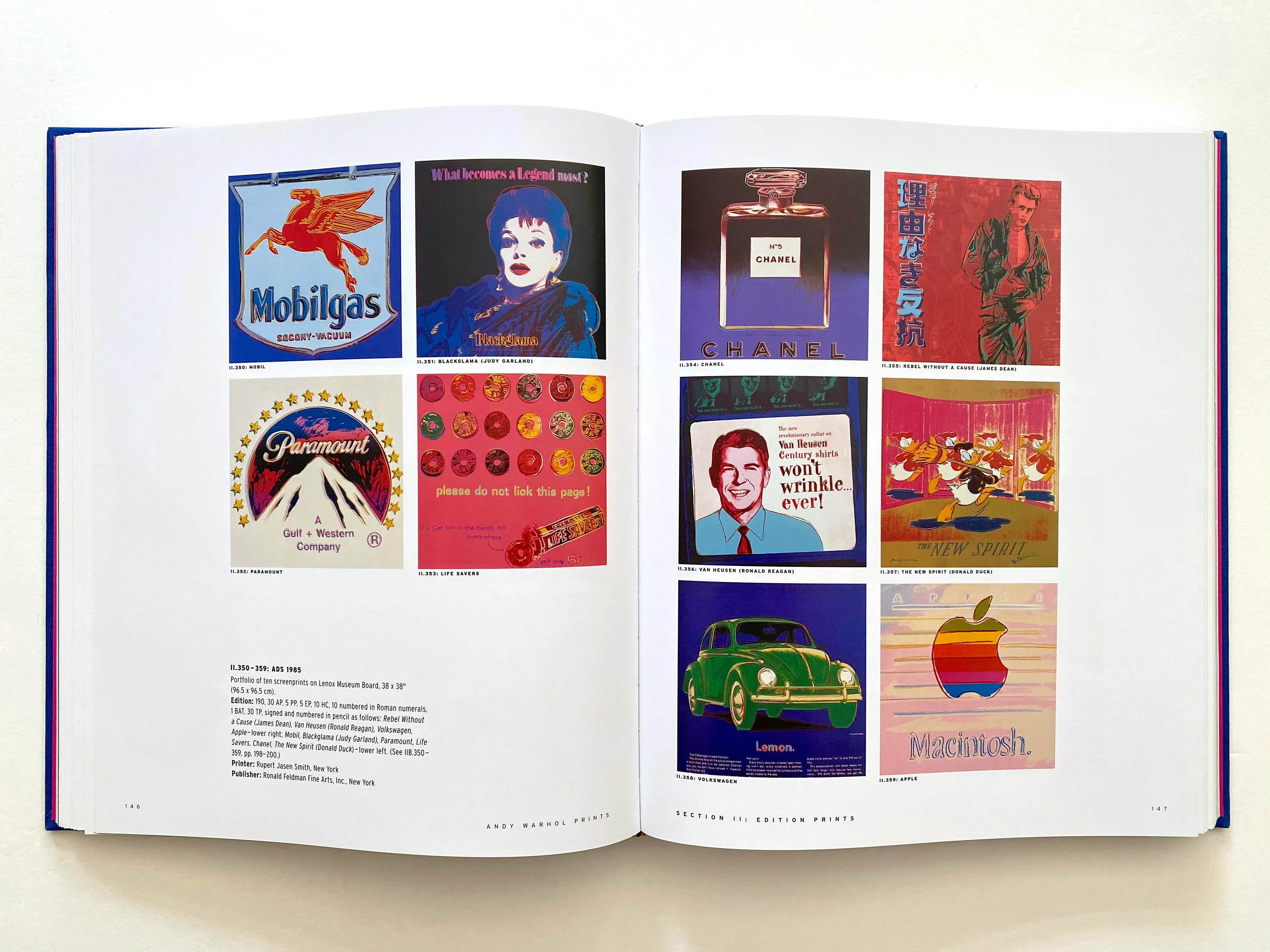 Andy Warhol Prints : A Catalogue Raisonne 1962 - 1987