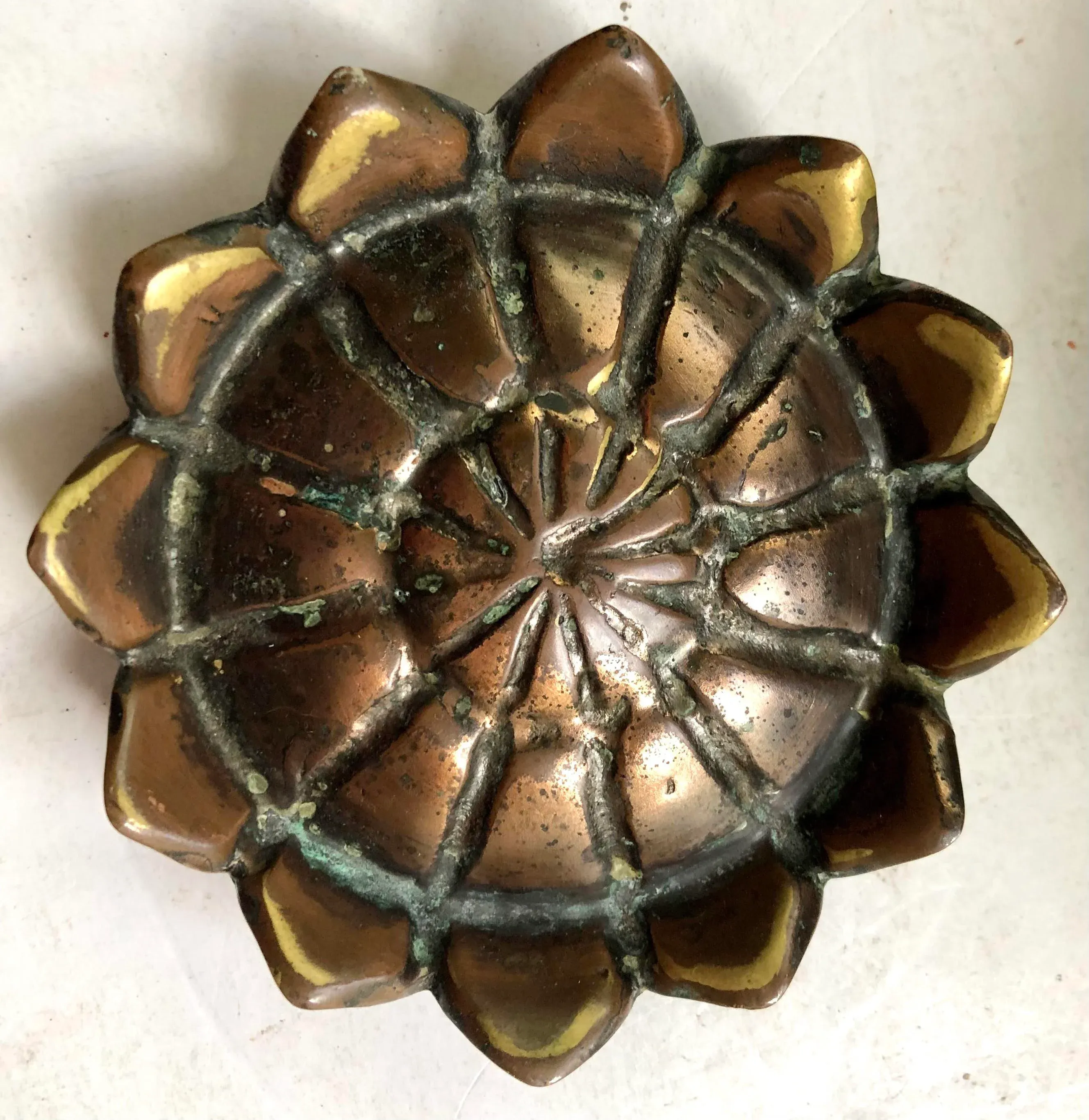 Copper Pomegranate Box/Planter
