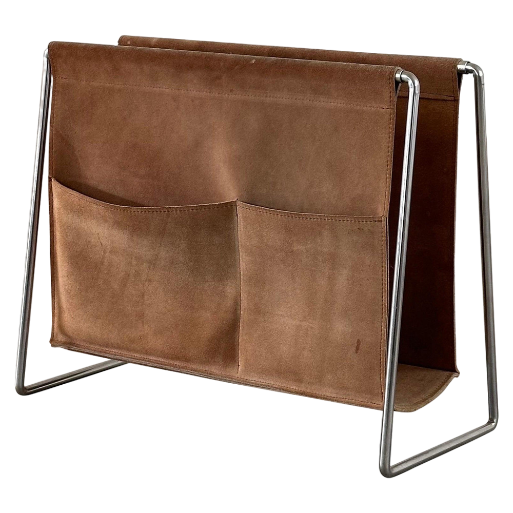 Vintage Bachelor Magazine Rack attributed to Verner Panton for