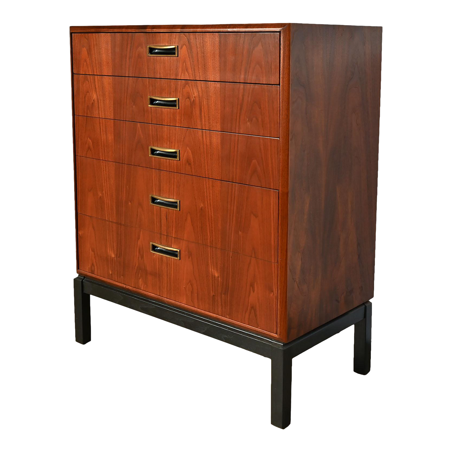 1960s Walnut Tall Dresser Mid Century Modern Chairish