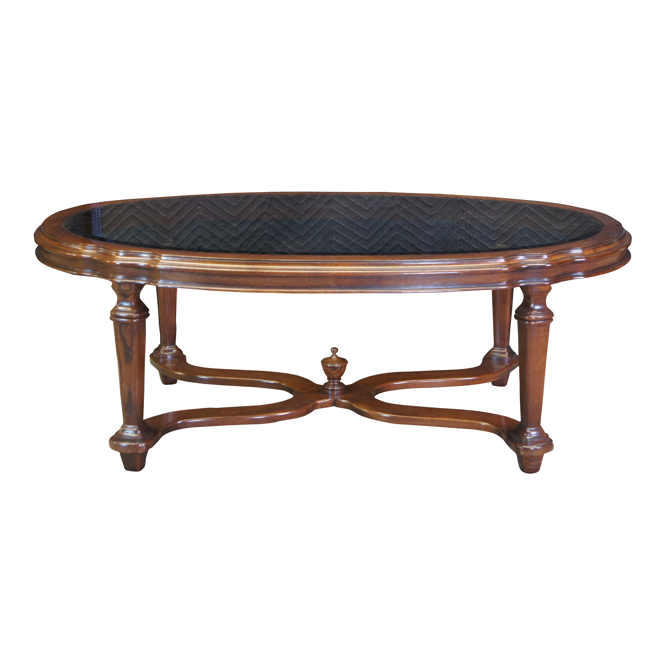 Ethan Allen Collectors Classics Oval Oak Coffee Cocktail Table Chairish