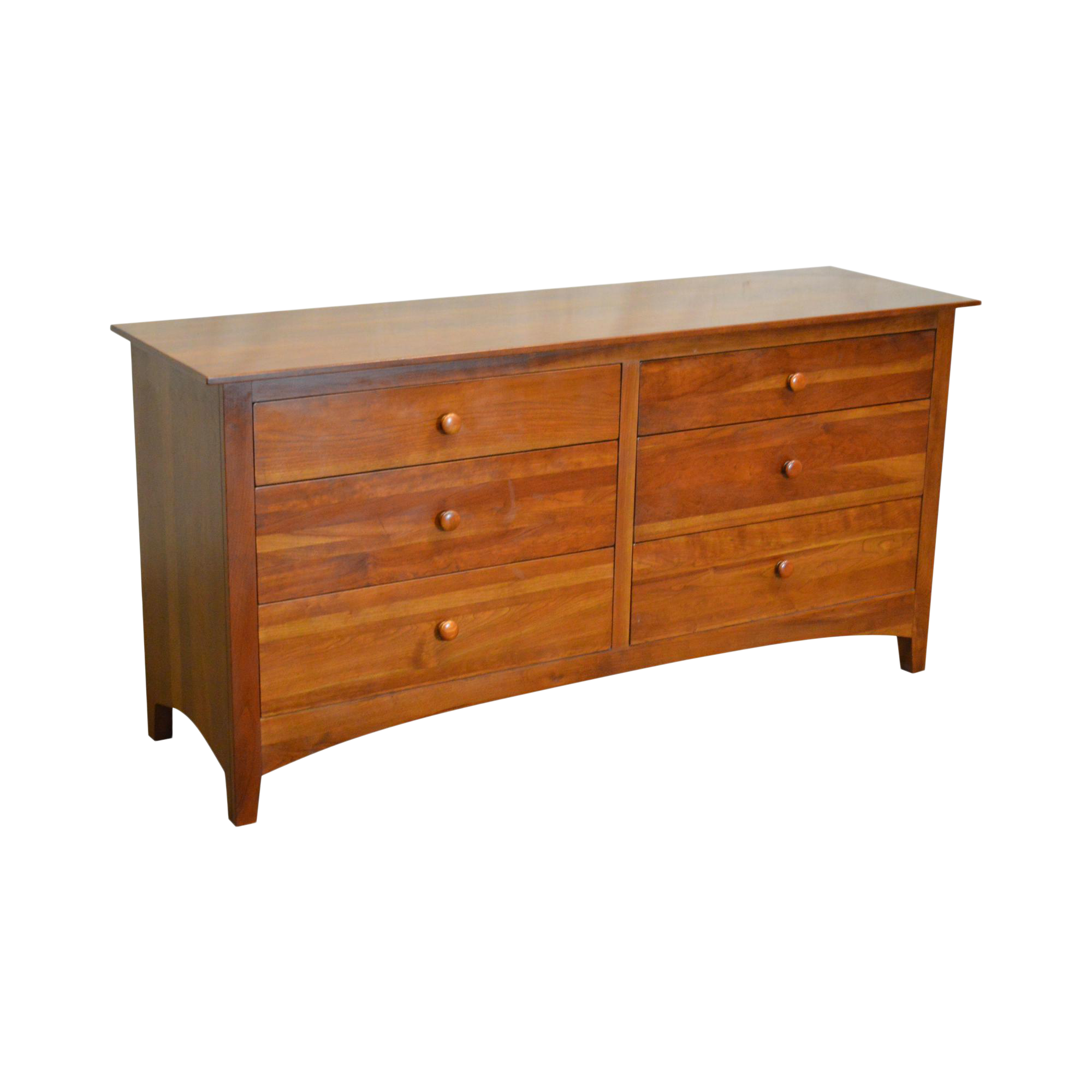 Ethan Allen American Impressions Solid Cherry Long Dresser Chairish