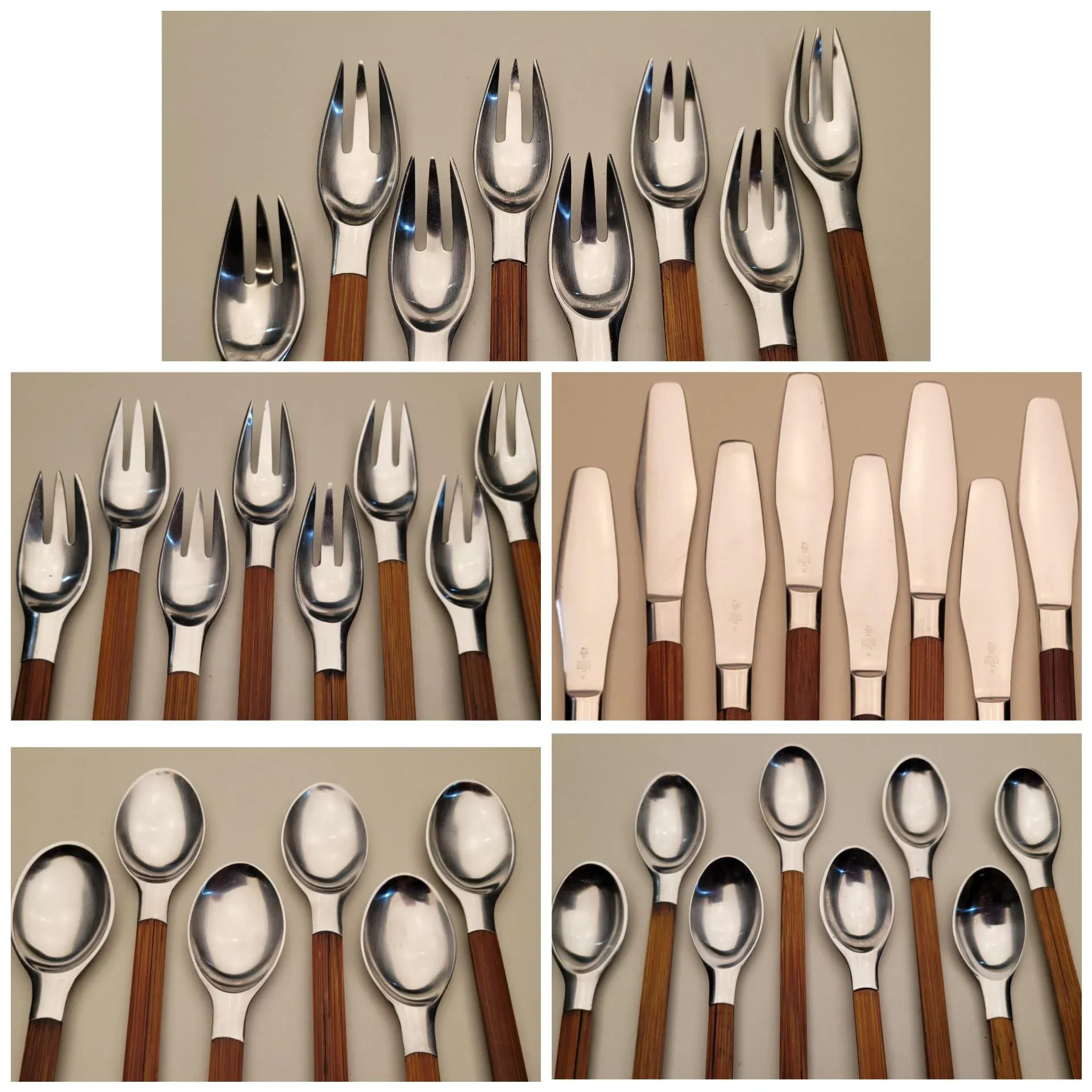 1950s Dansk Designs Denmark Toke Flatware Set- 38 Pieces | Chairish