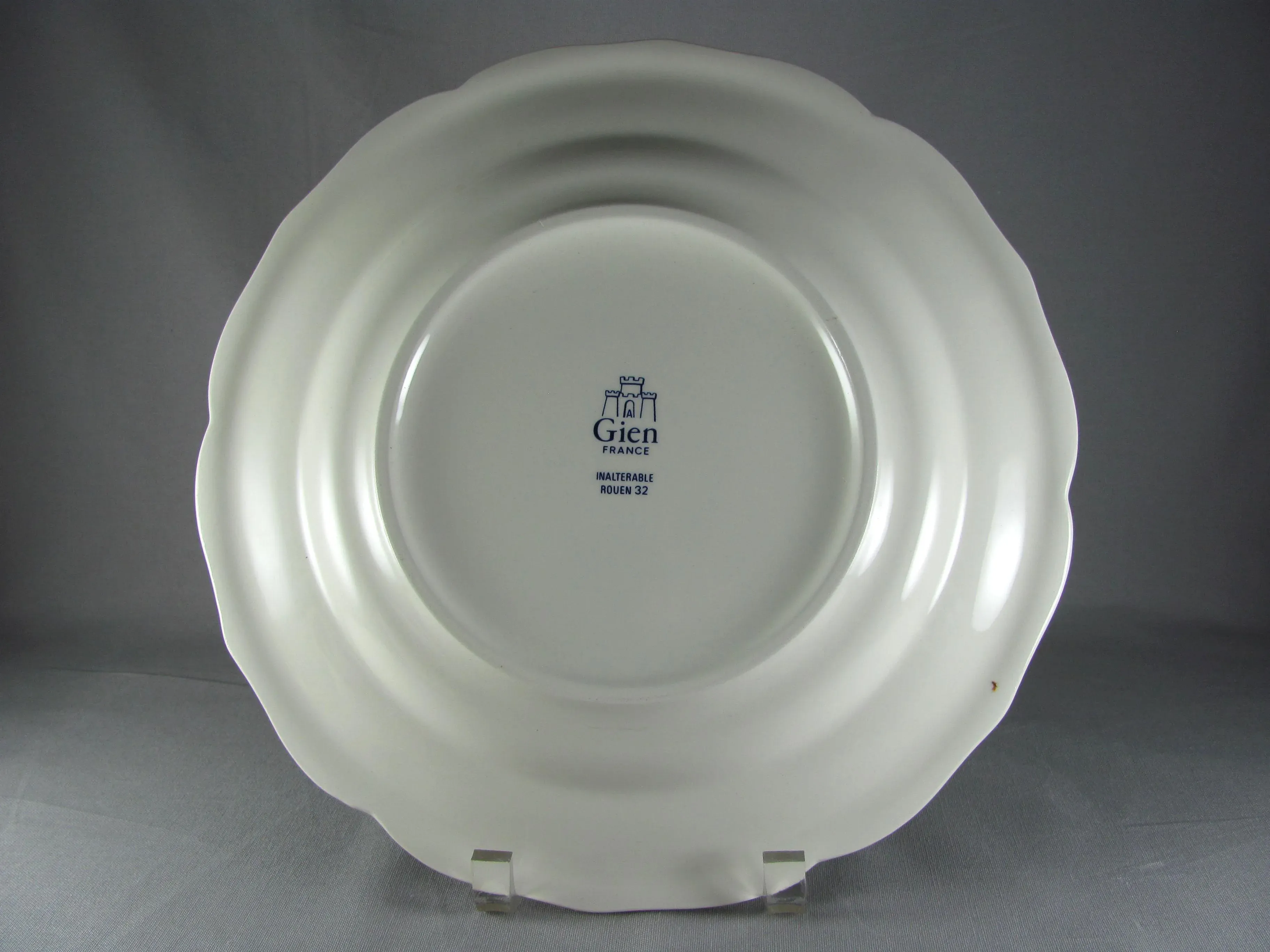 未使用ジアン　ルーアン　Gien　ジアンROUEN 32 BLEU 未使用ジアンルーアンGienジアンROUEN 32 BLEU