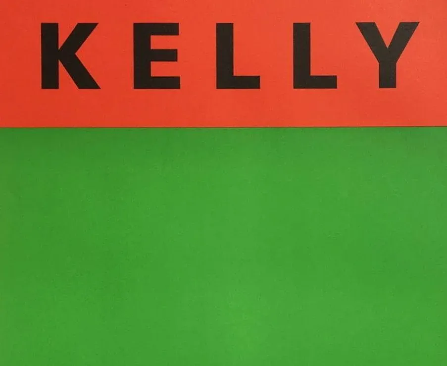 1964 Ellsworth Kelly Maeght Gallery Poster | Chairish