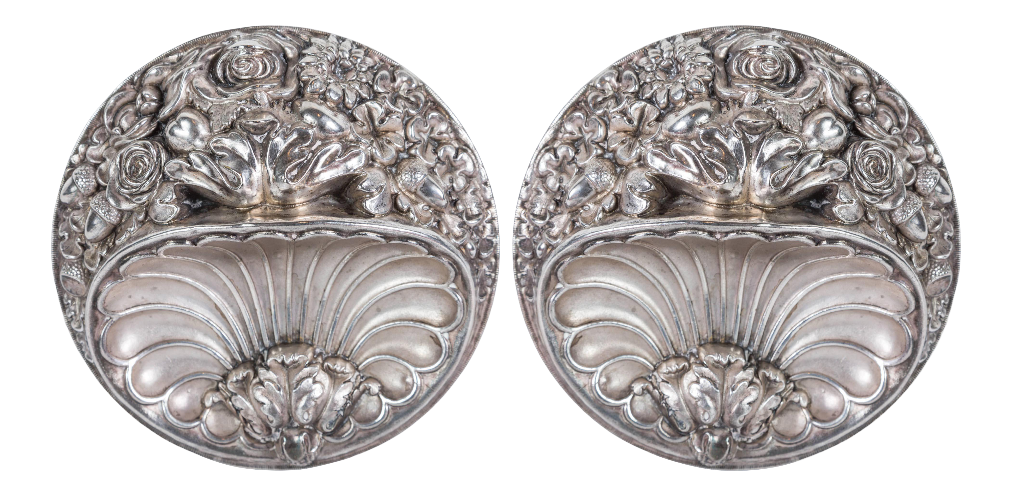 Silver Plate Curtain Tiebacks A Pair Chairish