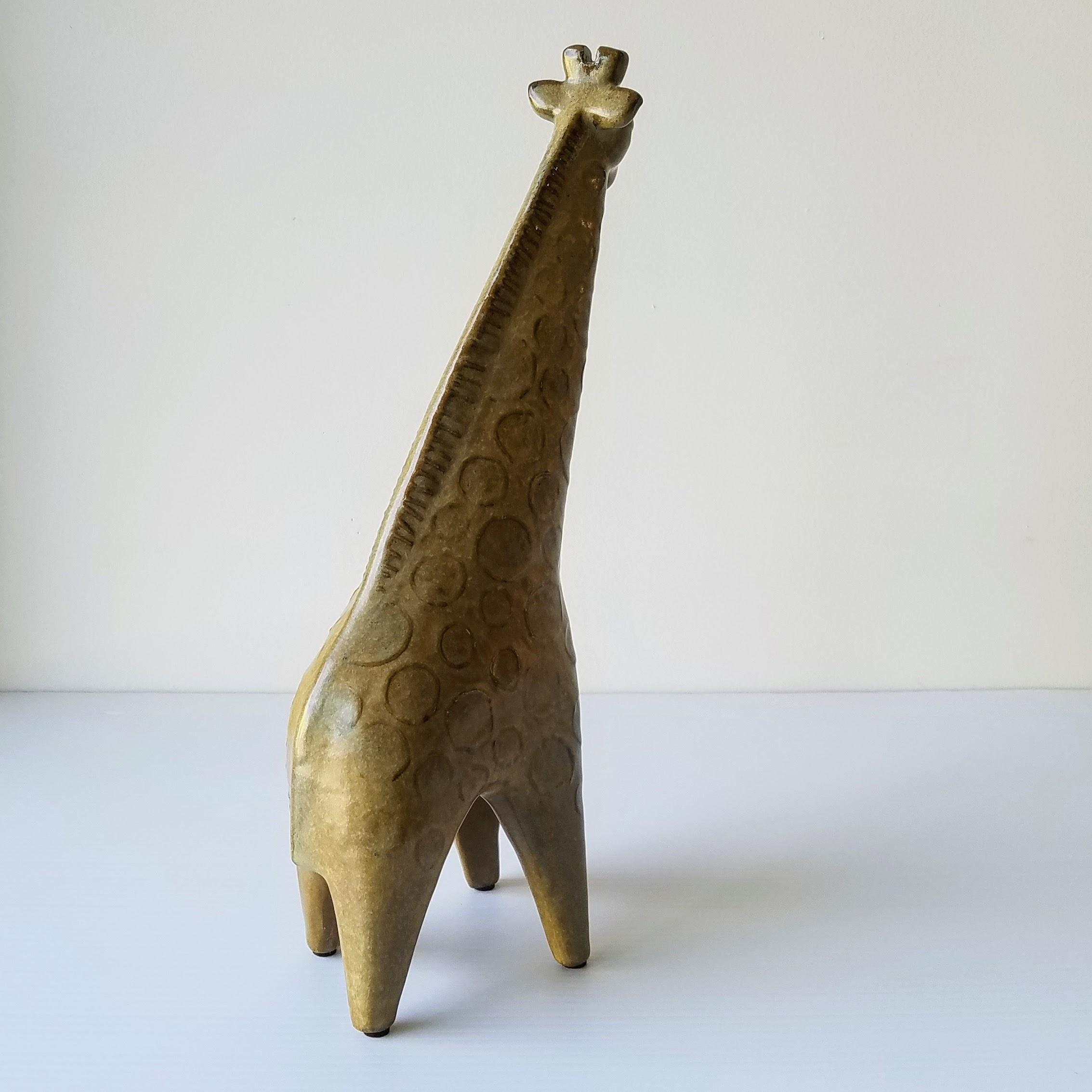 1950s Lisa Larson Stoneware Giraff for Gustavsberg