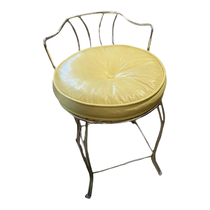 1960s Vintage Vanity Chair | Chairish