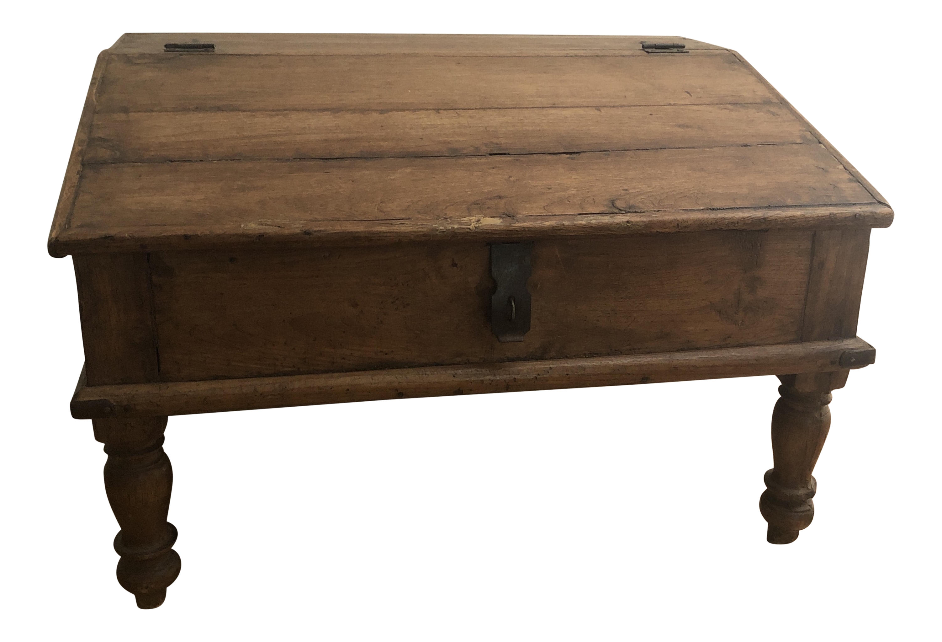 Antique Rustic Pine Lap Desk Chairish