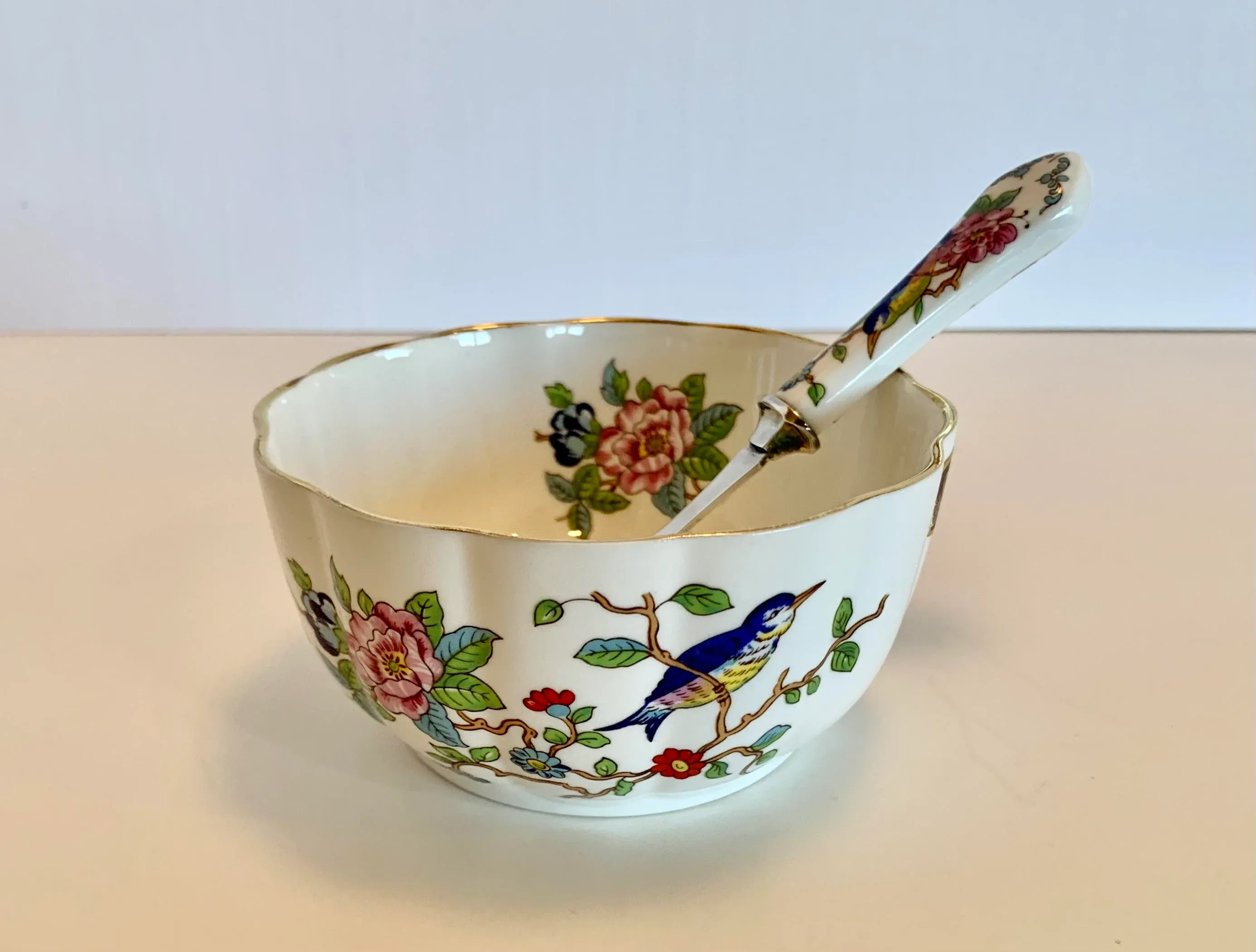 食器 Aynsley China - AYNSLEY Rare Vintage Aynsley England Fine Bone China “pagoda” - Two