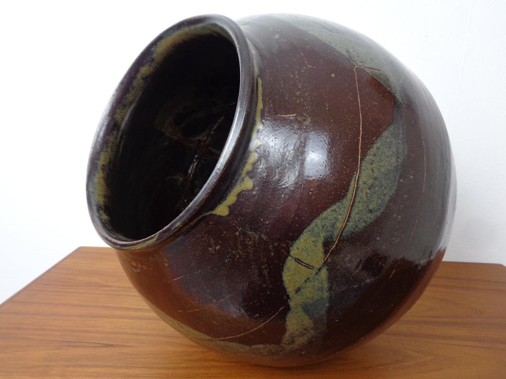 Large Danish Studio Ceramic Jug or Vase, 1960s main image 5