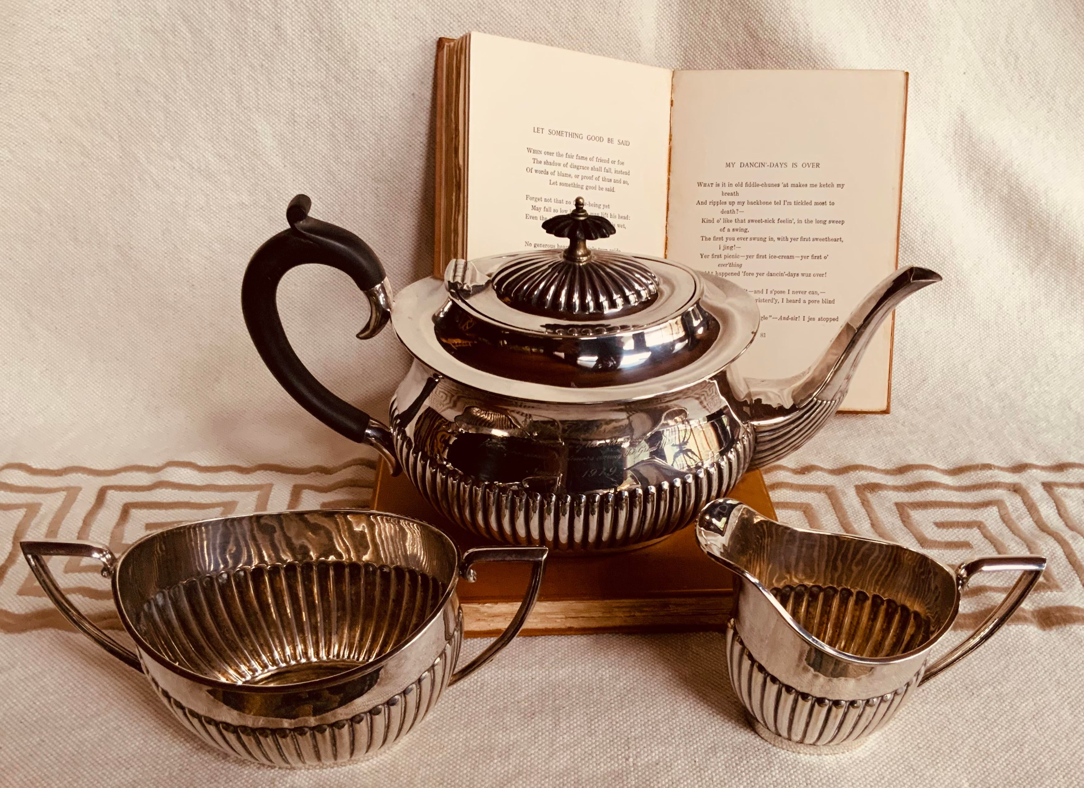 English Silver Plated Tea Set - Thomas Wilkinson & Co. Birmingham
