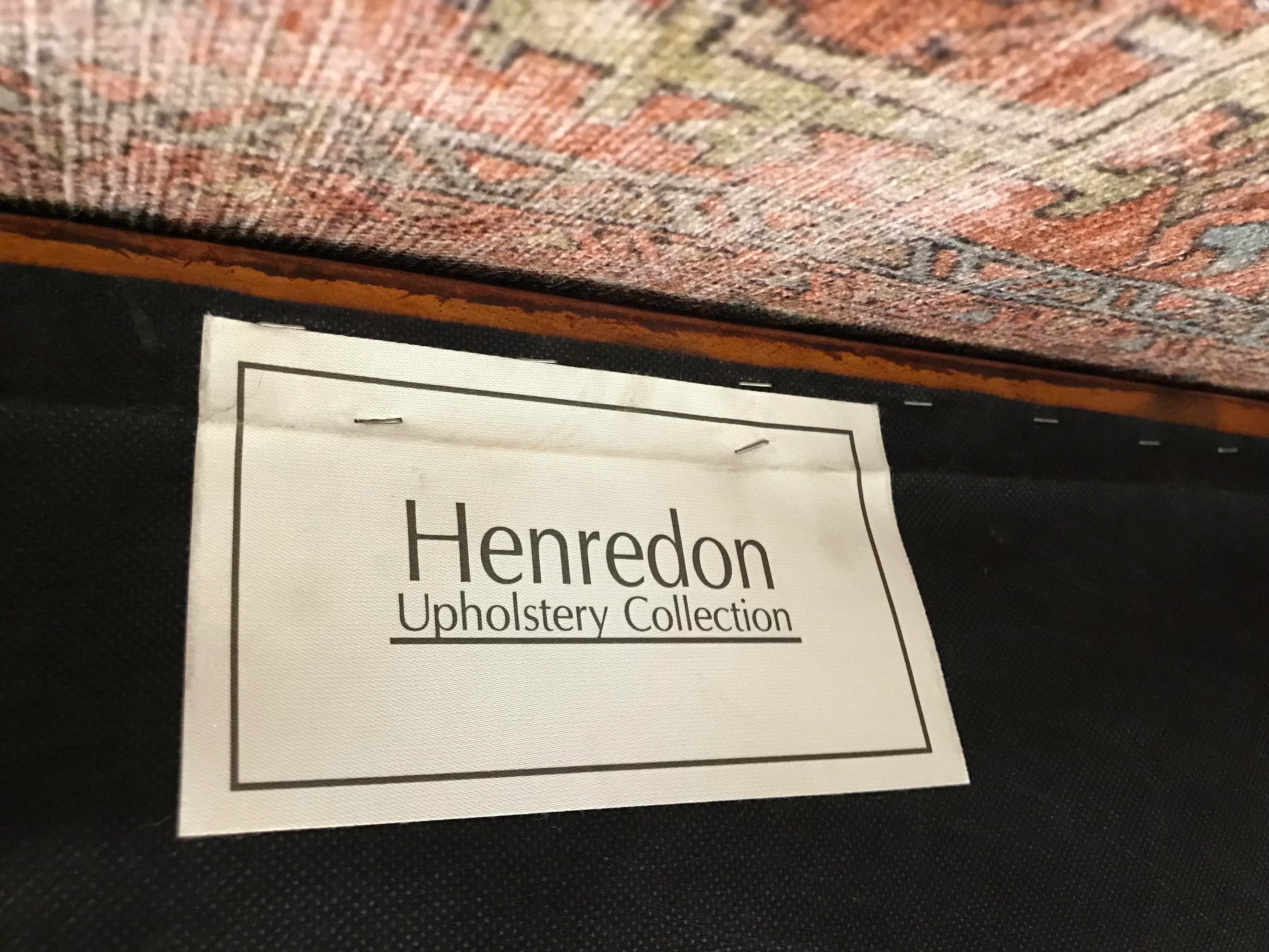 20th Century Henredon William IV Style Large Tufted Cocktail