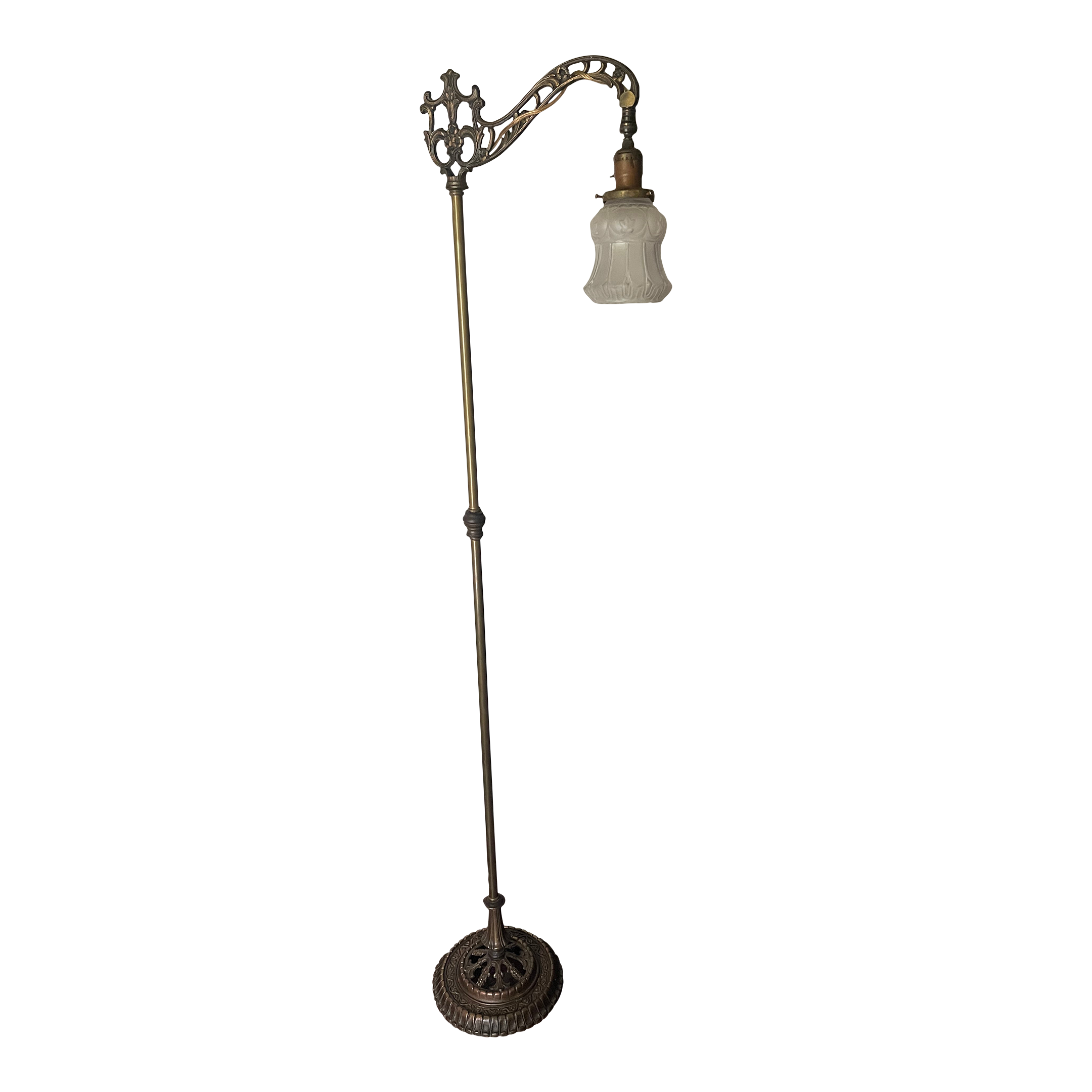 Antique Floor Lamp, 1910 - 1920 | Chairish
