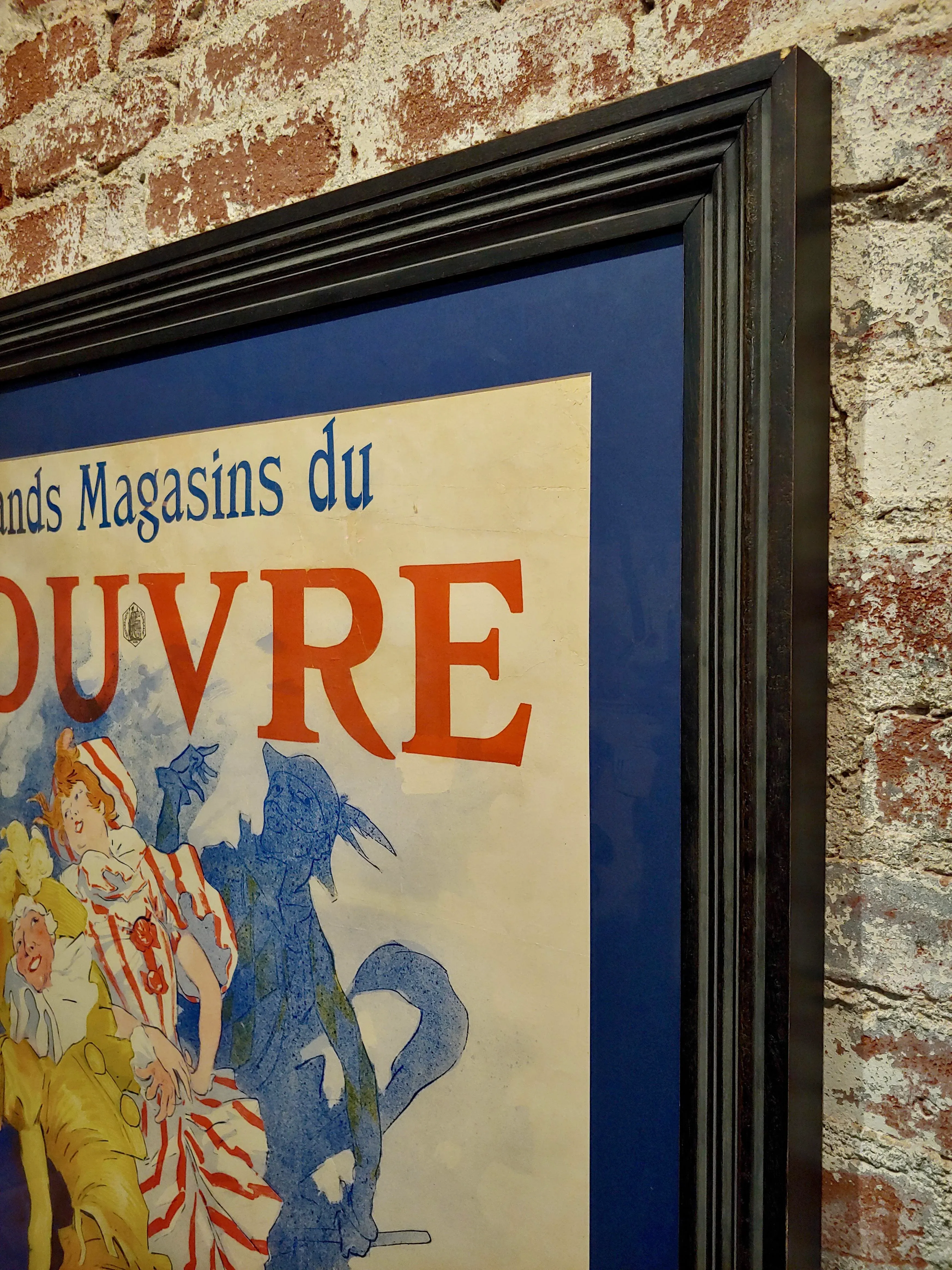 Grands Magasins Du Louvre -Original 1897 French Poster by Jules
