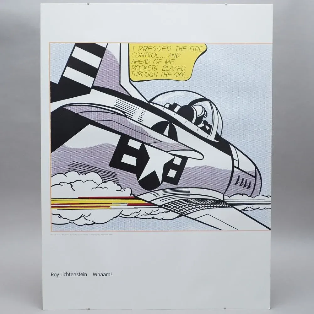 【送料無料】 Roy Lichtenstein, Wham!, 2003, Screen Print | Chairish 版画