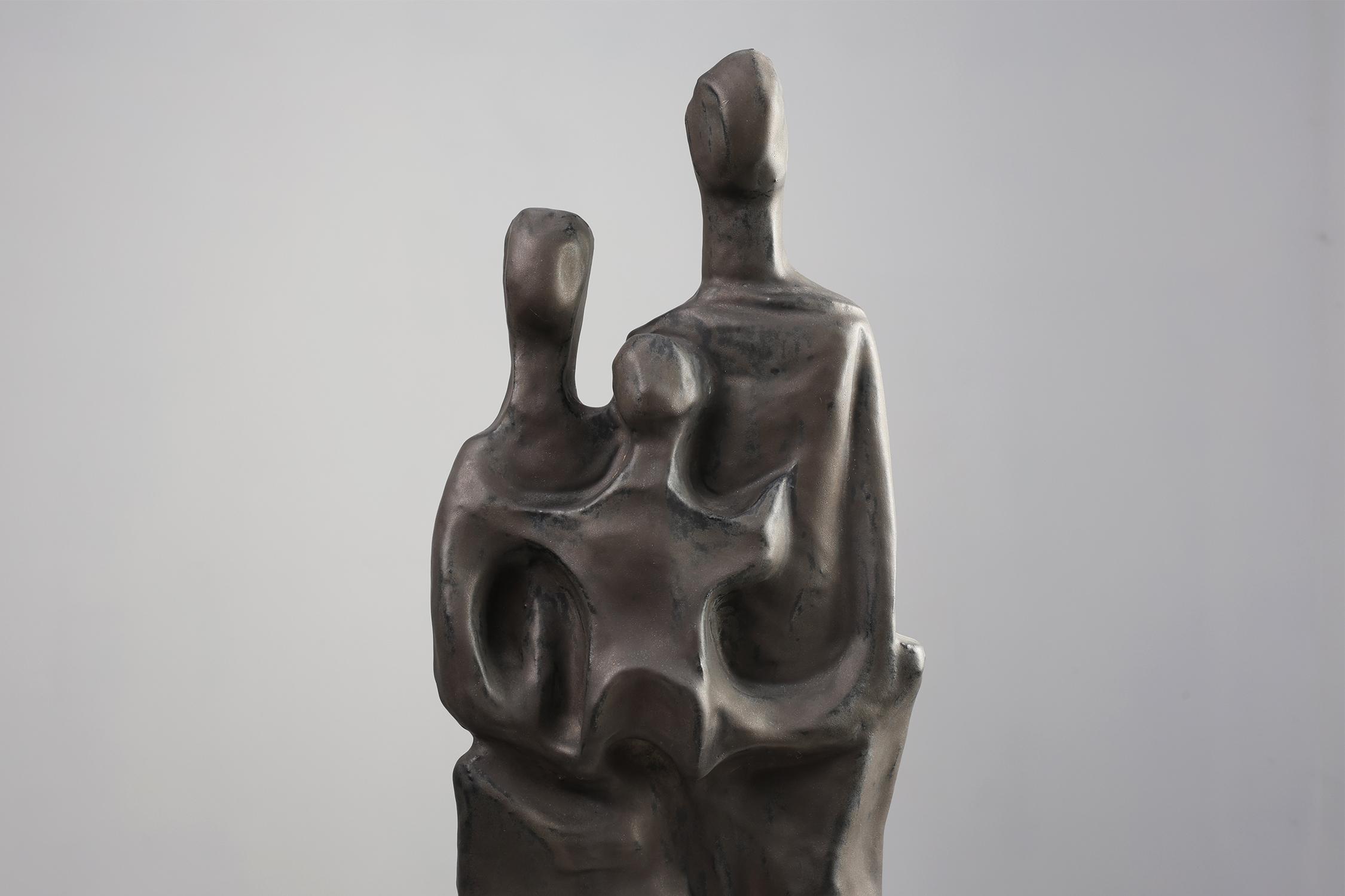 Ceramic Sculpture by Elisabeth Vandeweghe for Perignem, Belgium, 1960