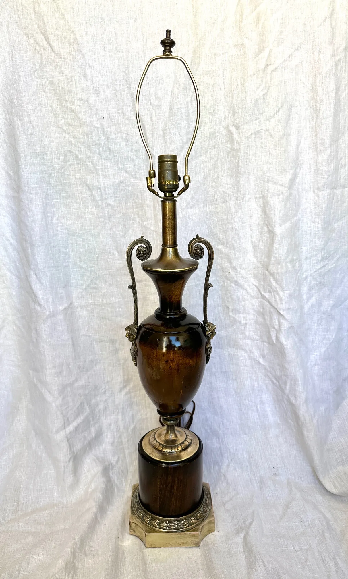 Vintage Frederick Cooper French Empire Style Table Lamp