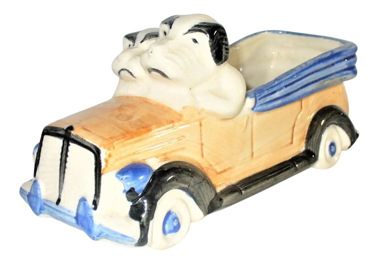 Vintage 1950s Dog Driving In Car Planter Japan Chairish